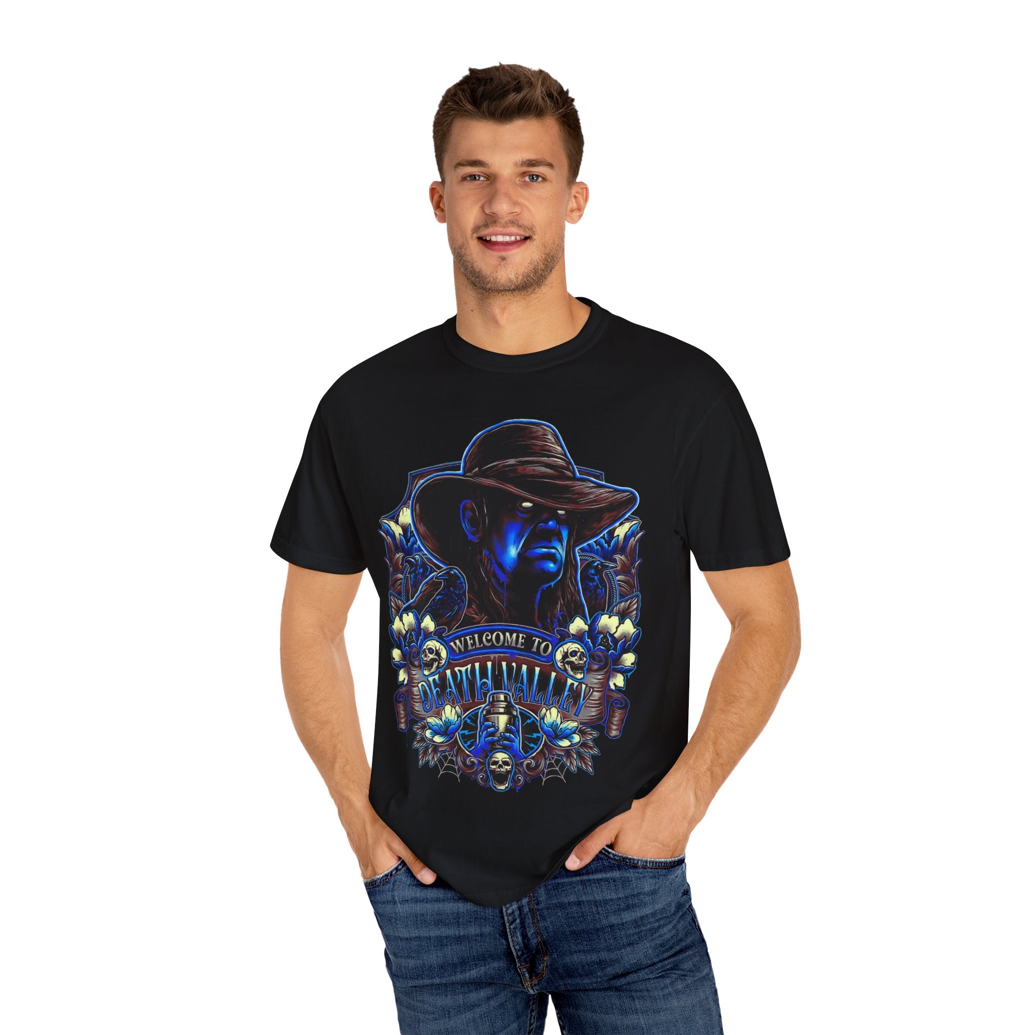 Welcome to Death Valley, Undertaker, Sports Fan T-shirt, Unisex Shirt, Gift for Her-Him, Casual Outwear Shirt, Graphic Shirt