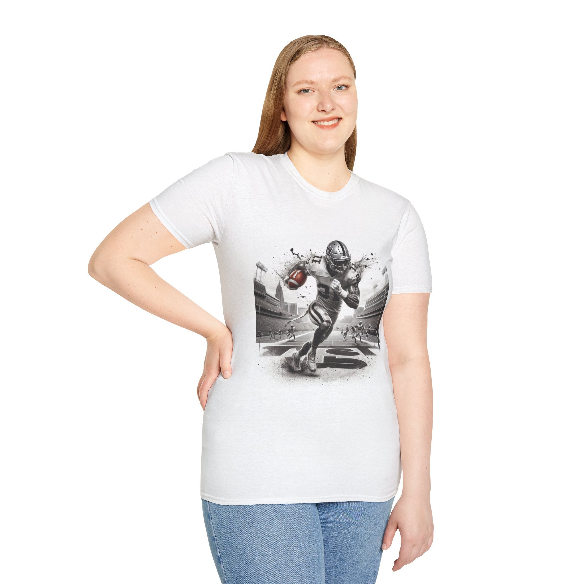 Silver Storm Raiders Shirt , Raiders Fan Football Shirt, Unisex Shirt, Football Fan Tee, Trendy Shirt, Casual Summer Shirt