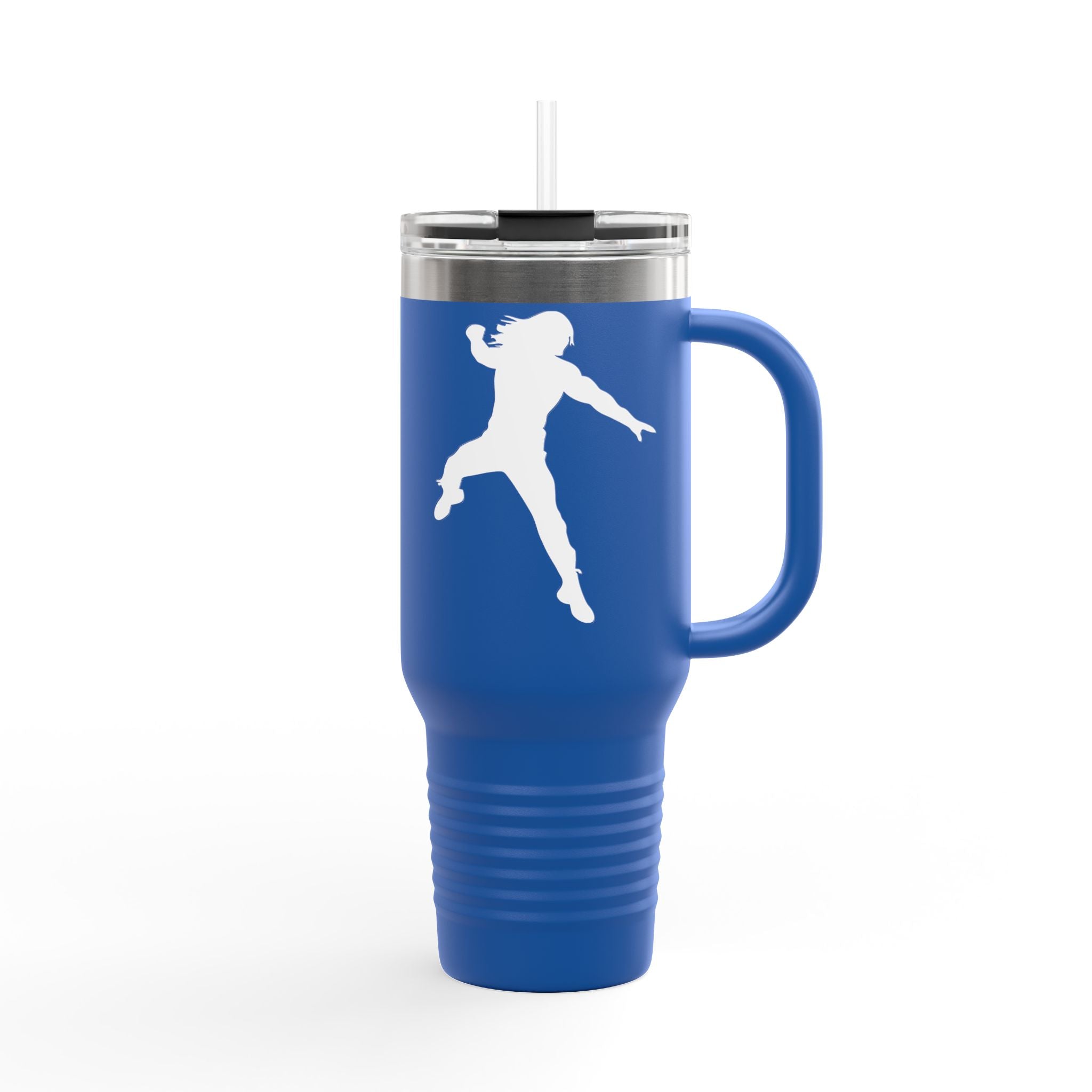 Roman Reigns Jump White Graphic Design, Insulated Travel Mug, Gift for Her Gift for Him - 40oz, Gift for Her, Gift for Him