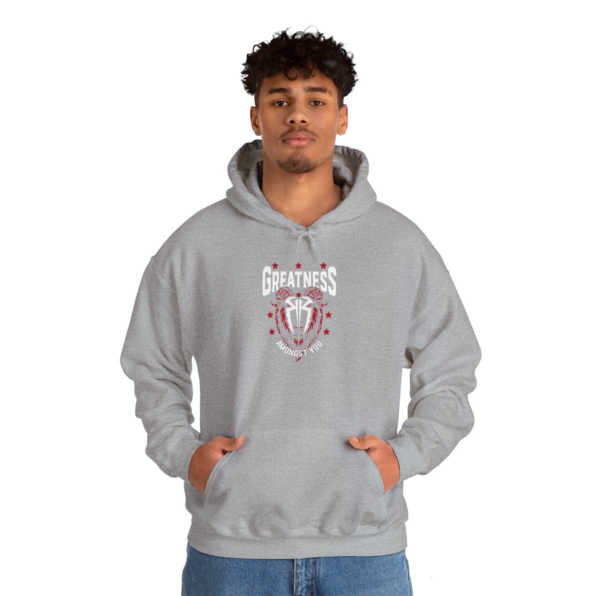 Greatness Amongst You, Royal Reigns Hoodies, Pro Wrestling Apparel, Heavy Blend Hoodie, Sports Fan Gift, Graphic Pullover