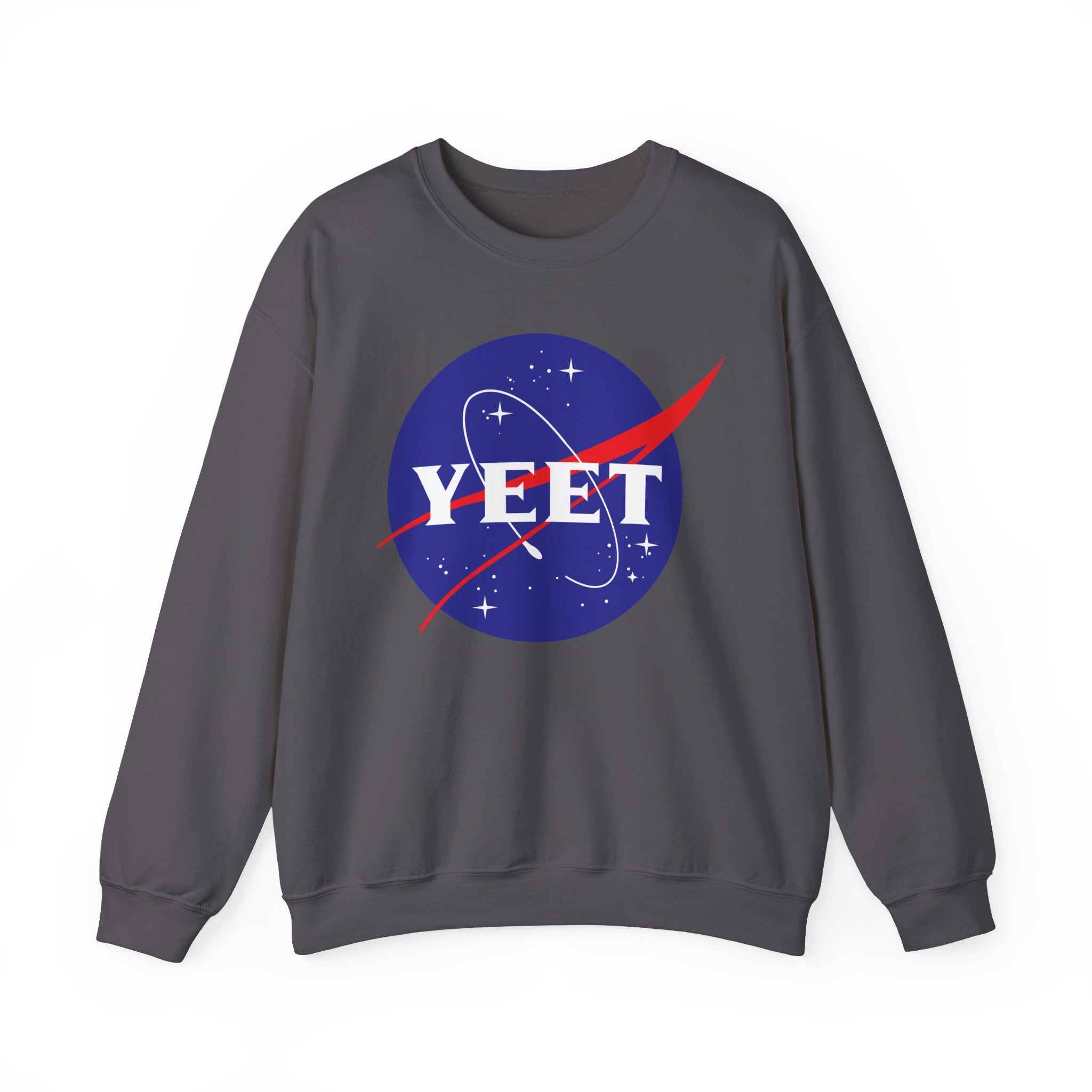 Yeet Nasa Sweatshirt Design, Sports Sweatshirt, Wrestling Fan Unisex Sweatshirt - Gift for Him or Her, Casual Outwear, Heavy Blend Crewneck Sweatshirt