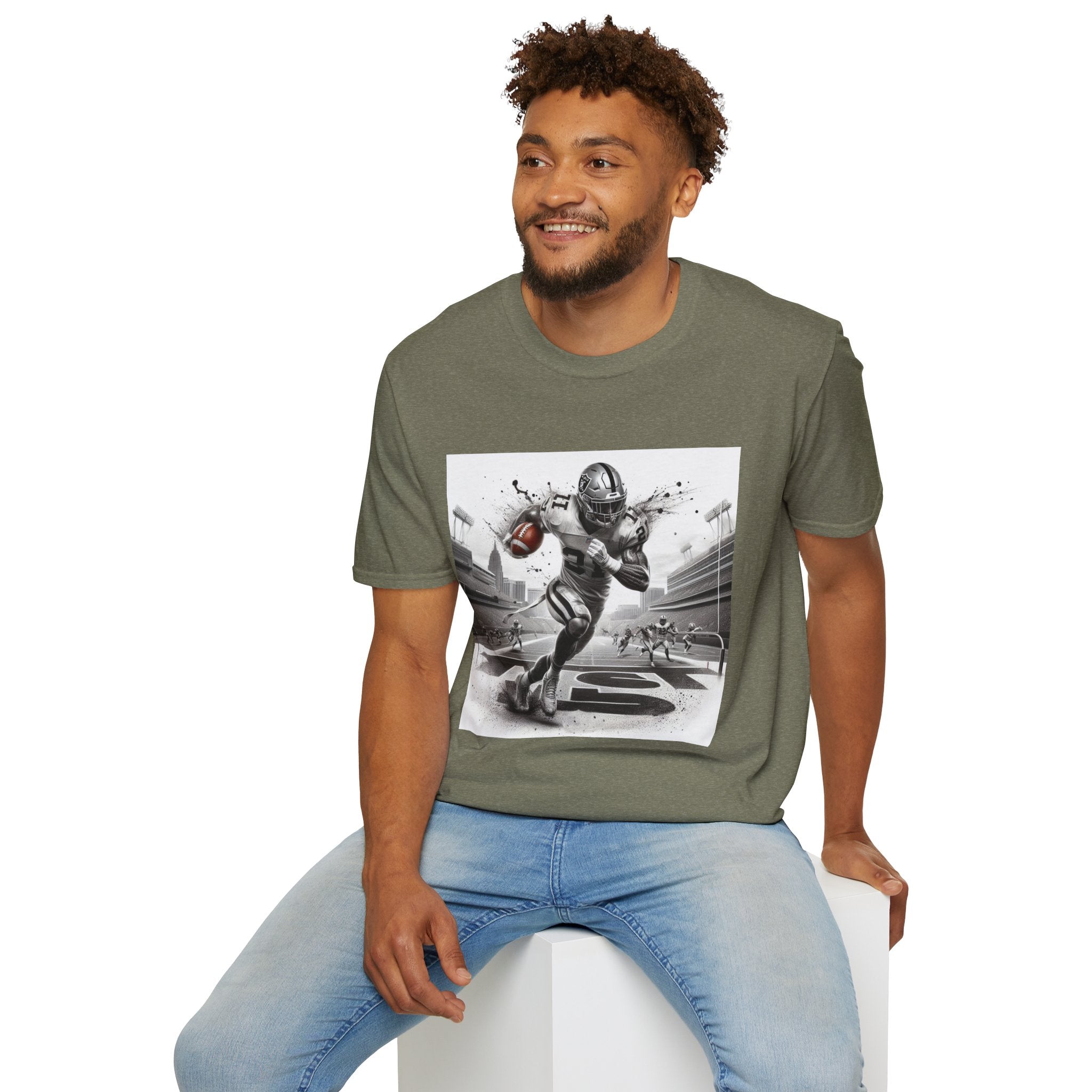 Silver Storm Raiders Shirt , Raiders Fan Football Shirt, Unisex Shirt, Football Fan Tee, Trendy Shirt, Casual Summer Shirt