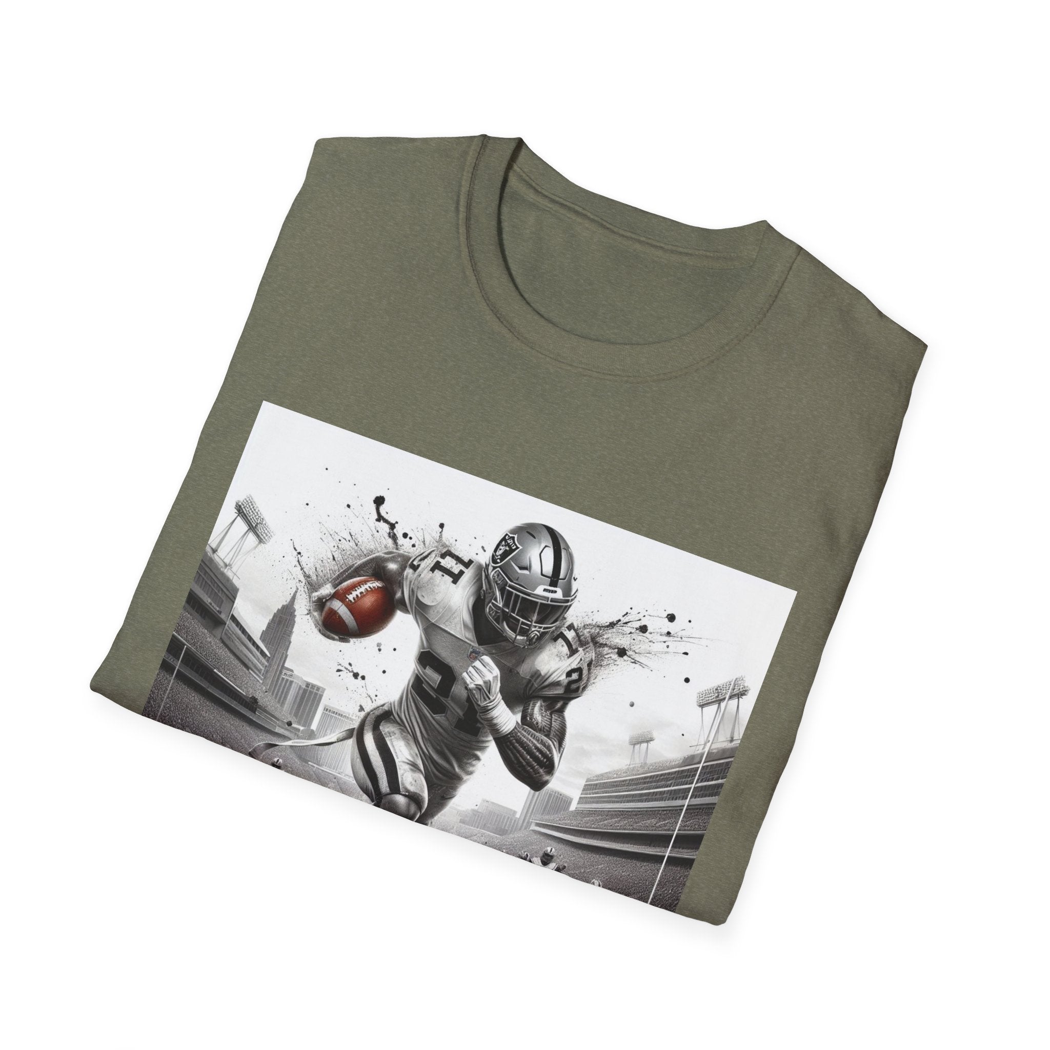 Silver Storm Raiders Shirt , Raiders Fan Football Shirt, Unisex Shirt, Football Fan Tee, Trendy Shirt, Casual Summer Shirt