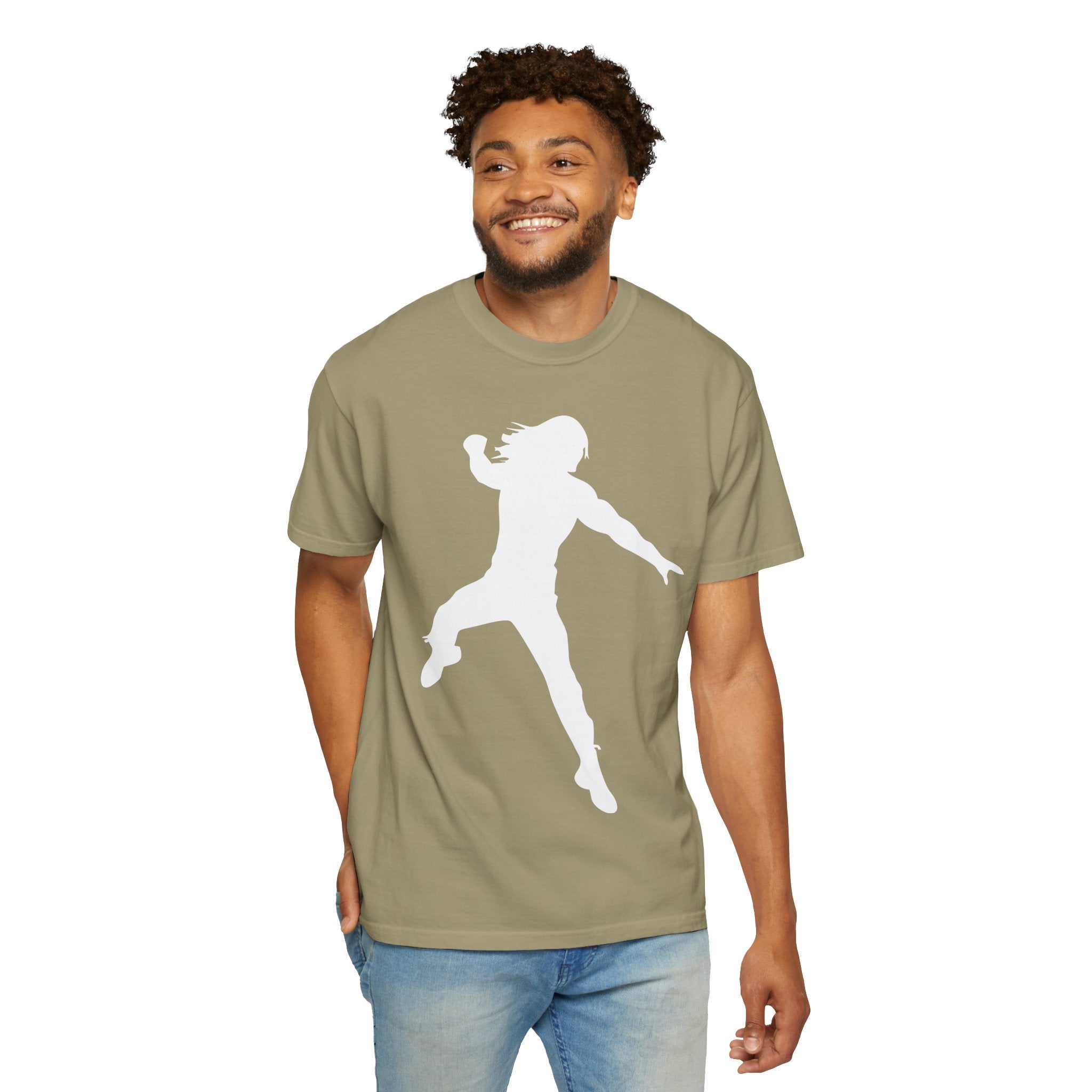 Jump Roman Reigns White Fan Shirt, Sports Fan T-shirt, Unisex Shirt, Gift for Her-Him, Casual Outwear Shirt, Graphic Shirt