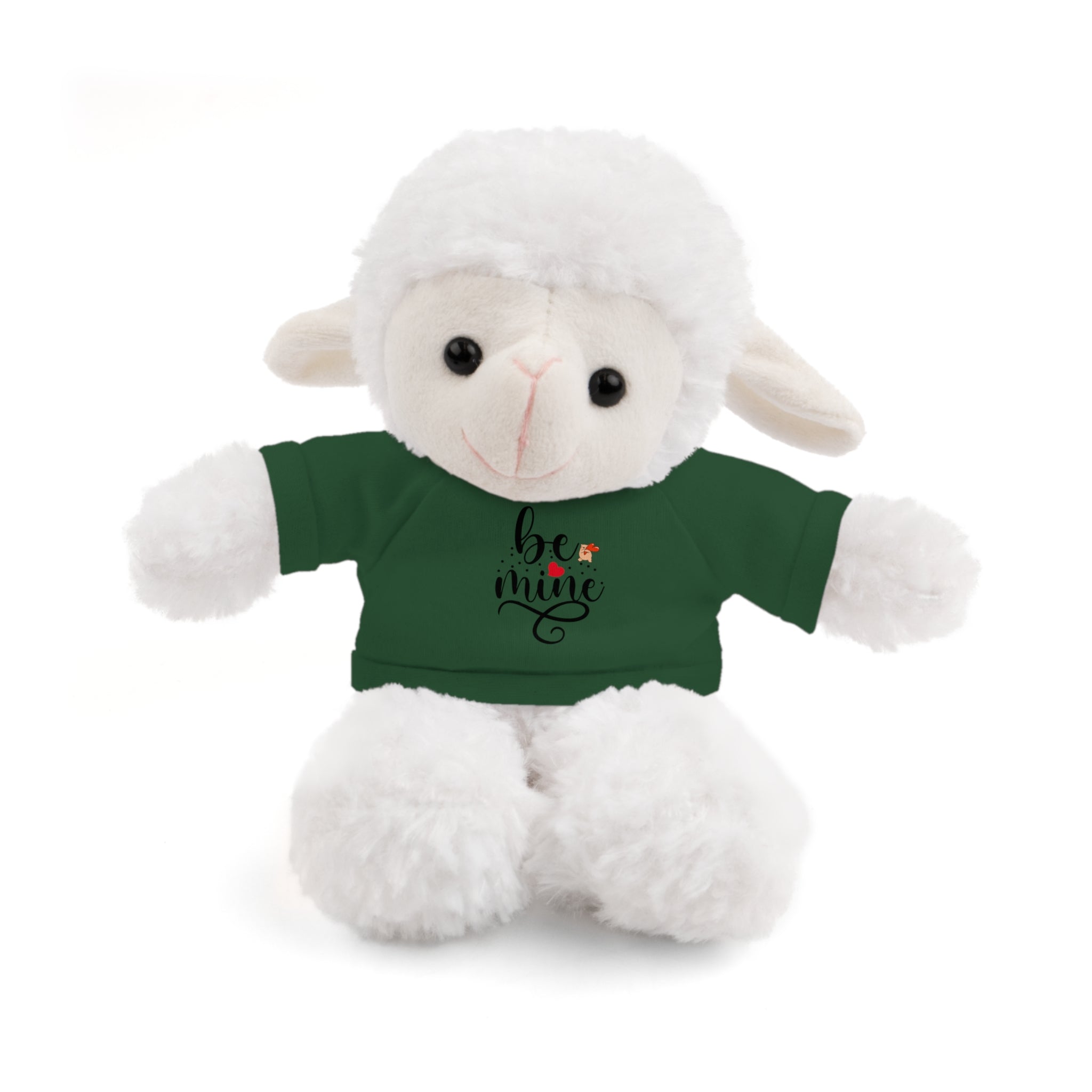 Lovely Panda Plushy, Be Mine, Stuffed Animals Shirt Printed, Suitable for Soft Valentine's Day Gift for Her, Him