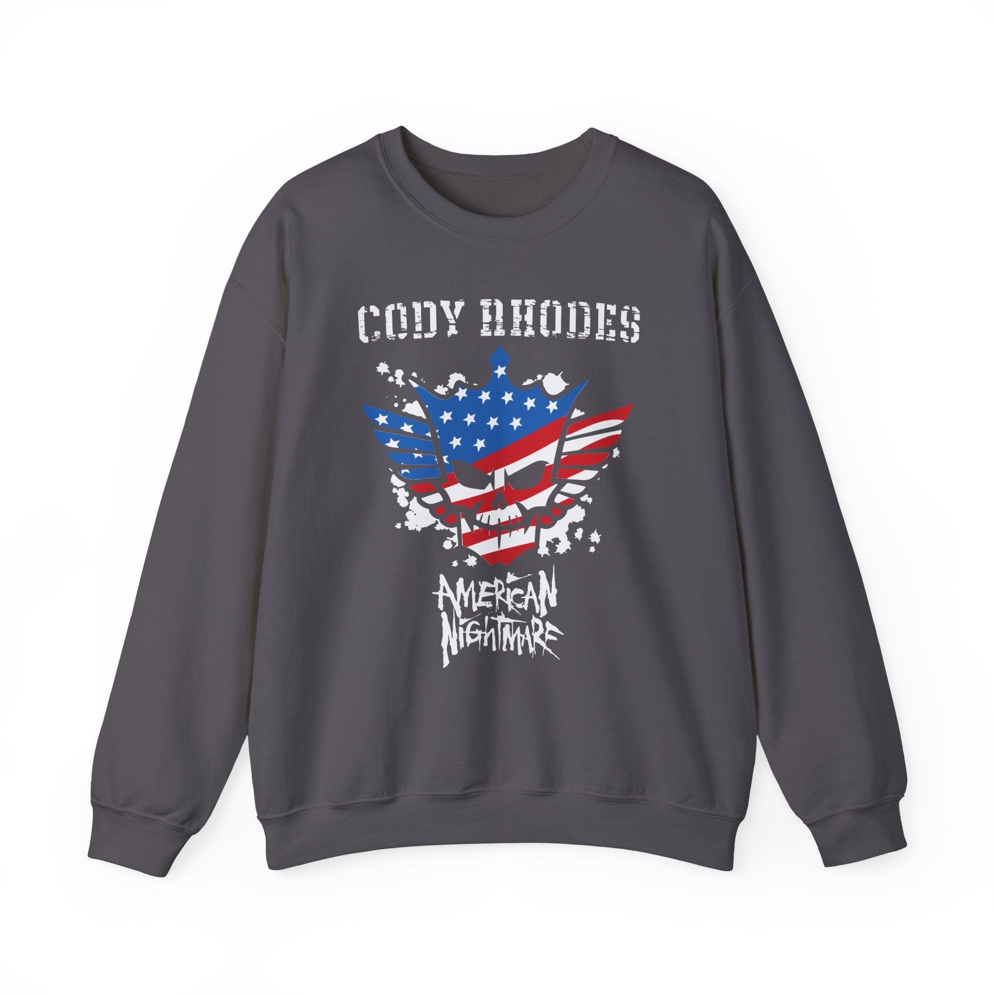 Cody Rhodes American Nightmare, Wrestling Fan Unisex Sweatshirt - Gift for Him or Her, Casual Outwear, Graphic Design, Heavy Blend Sweatshirt