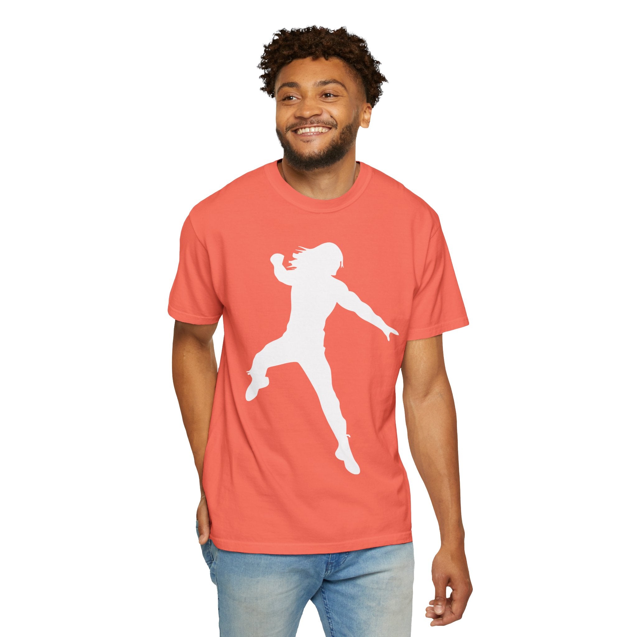 Jump Roman Reigns White Fan Shirt, Sports Fan T-shirt, Unisex Shirt, Gift for Her-Him, Casual Outwear Shirt, Graphic Shirt