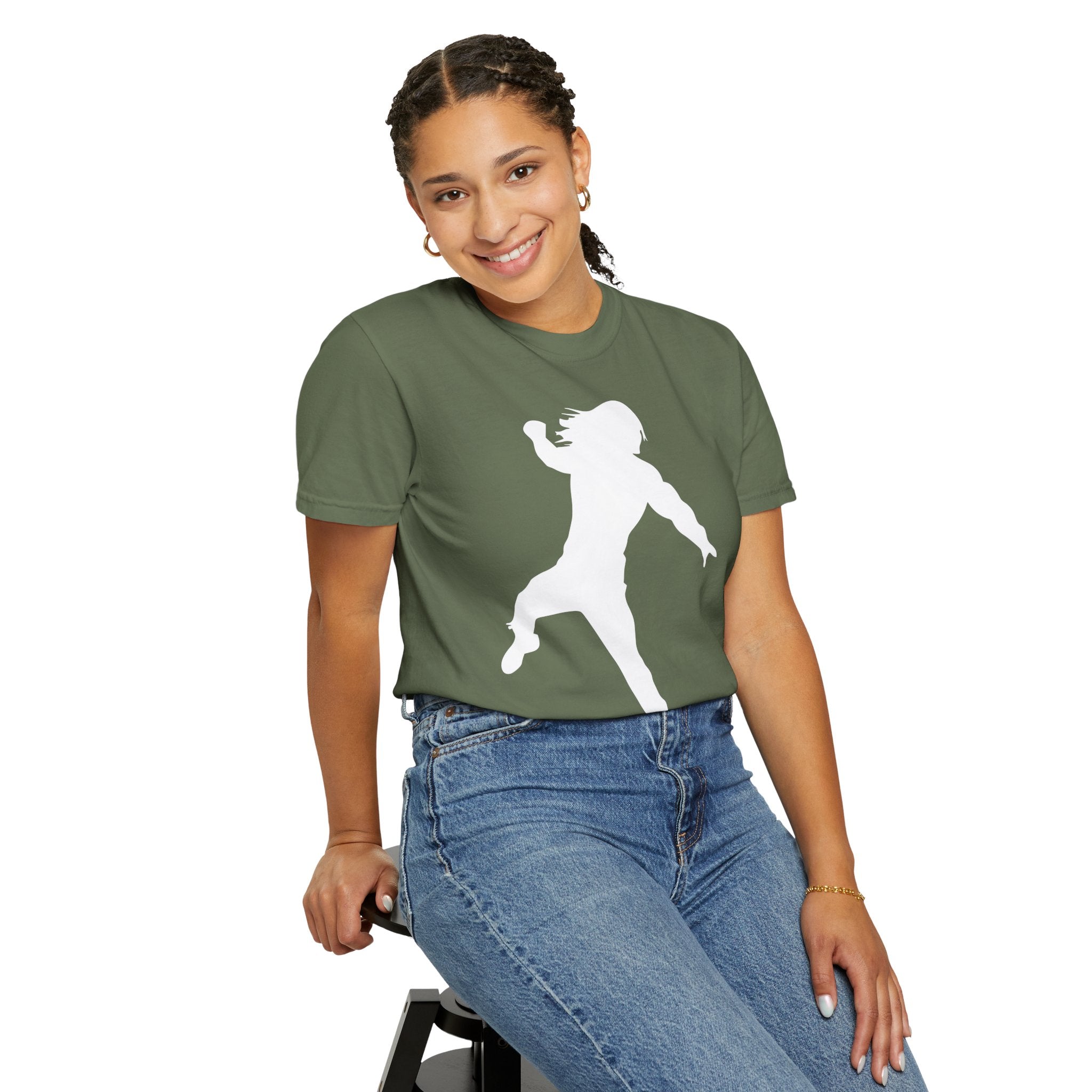 Jump Roman Reigns White Fan Shirt, Sports Fan T-shirt, Unisex Shirt, Gift for Her-Him, Casual Outwear Shirt, Graphic Shirt