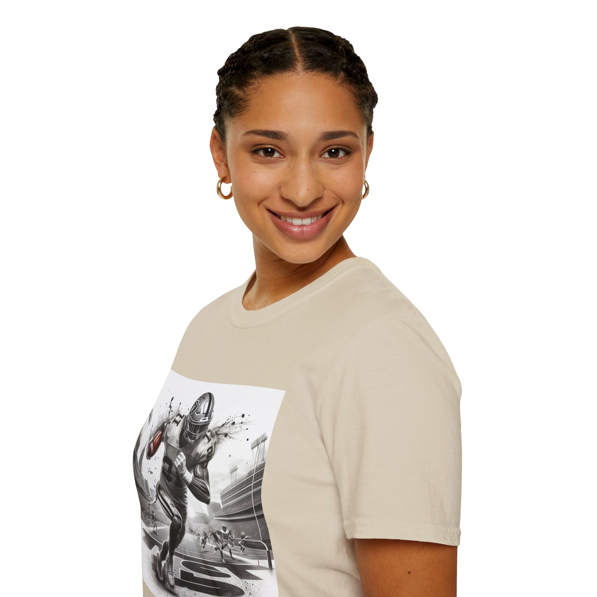 Silver Storm Raiders Shirt , Raiders Fan Football Shirt, Unisex Shirt, Football Fan Tee, Trendy Shirt, Casual Summer Shirt