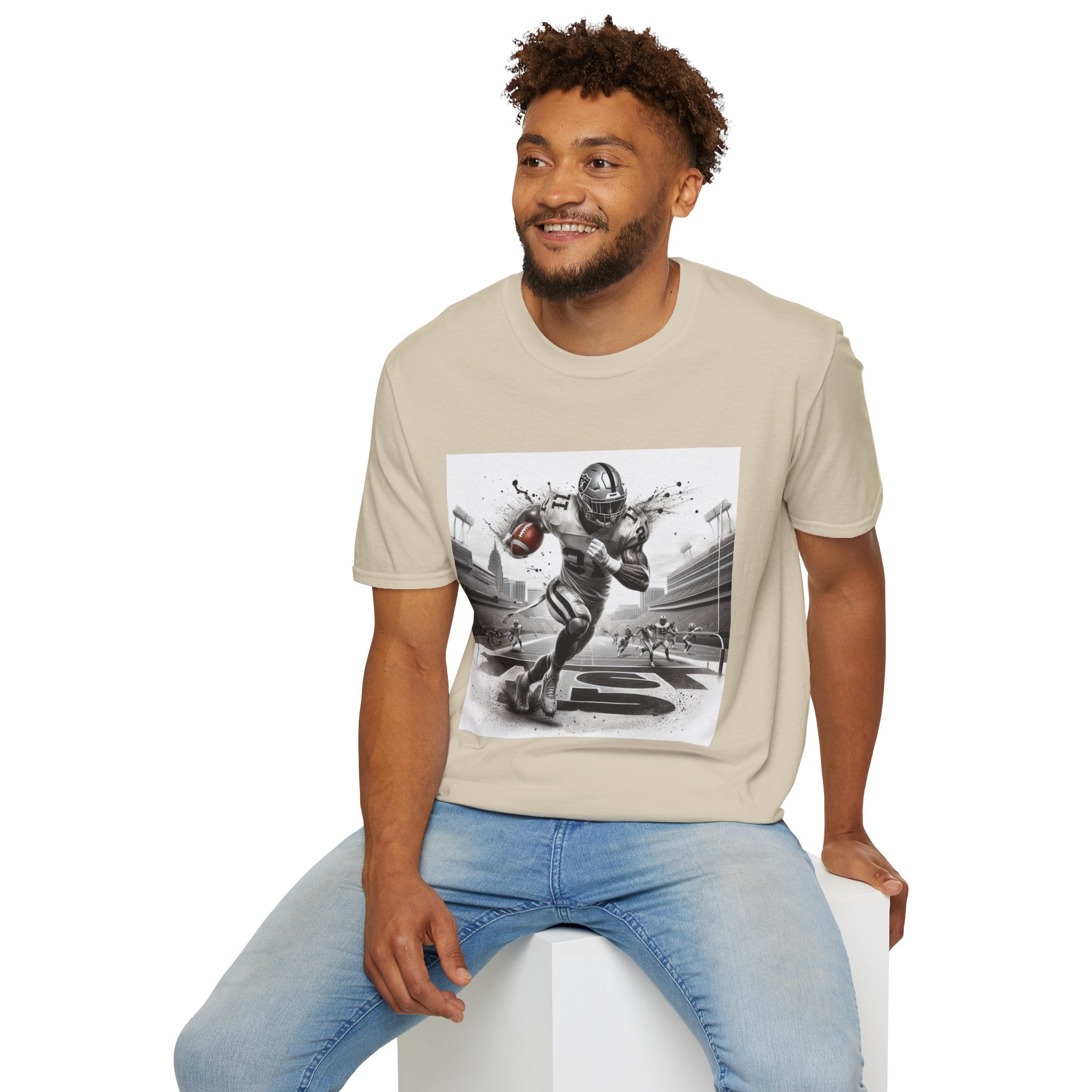 Silver Storm Raiders Shirt , Raiders Fan Football Shirt, Unisex Shirt, Football Fan Tee, Trendy Shirt, Casual Summer Shirt