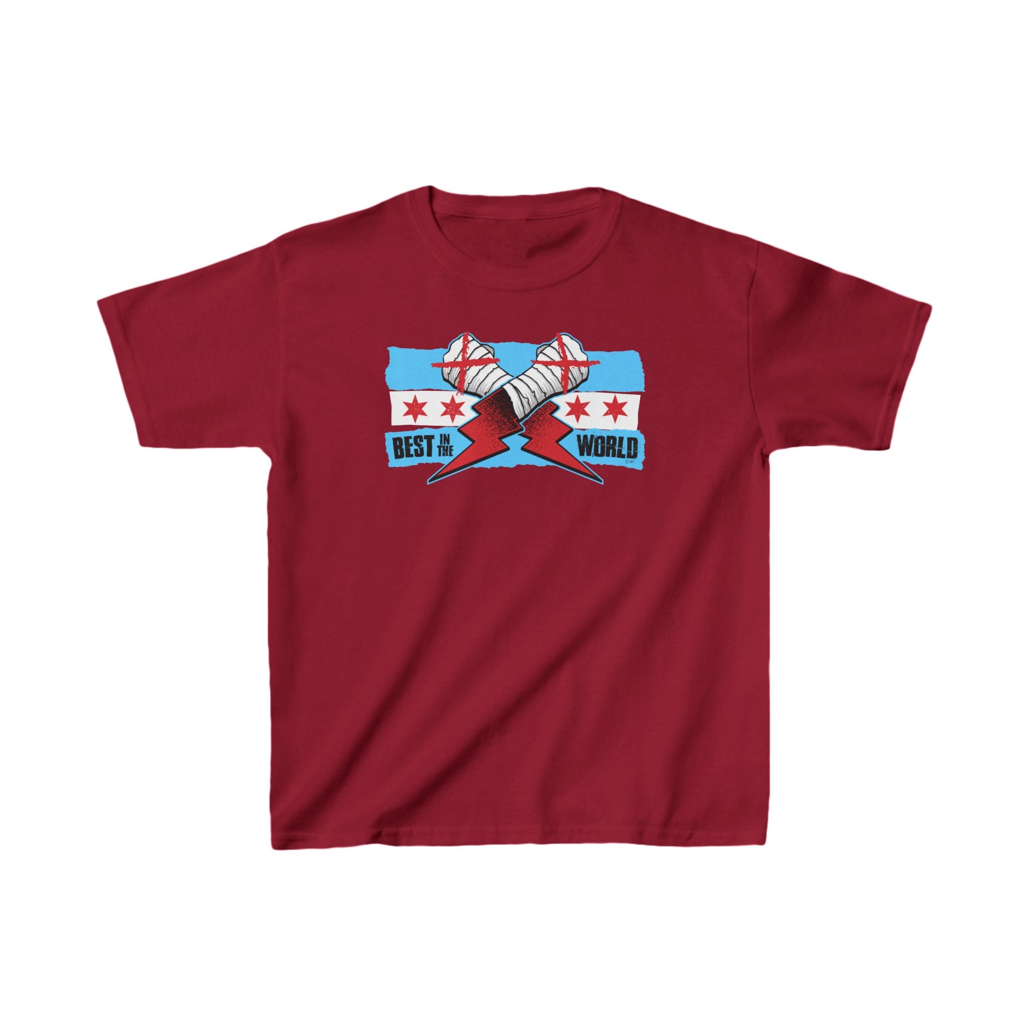 CM Punk "Best in The Word" Shirt, Unisex Kids Shirt, Sports Fan T-Shirt, Best Gift for Kids, Cotton Shirt for Kids