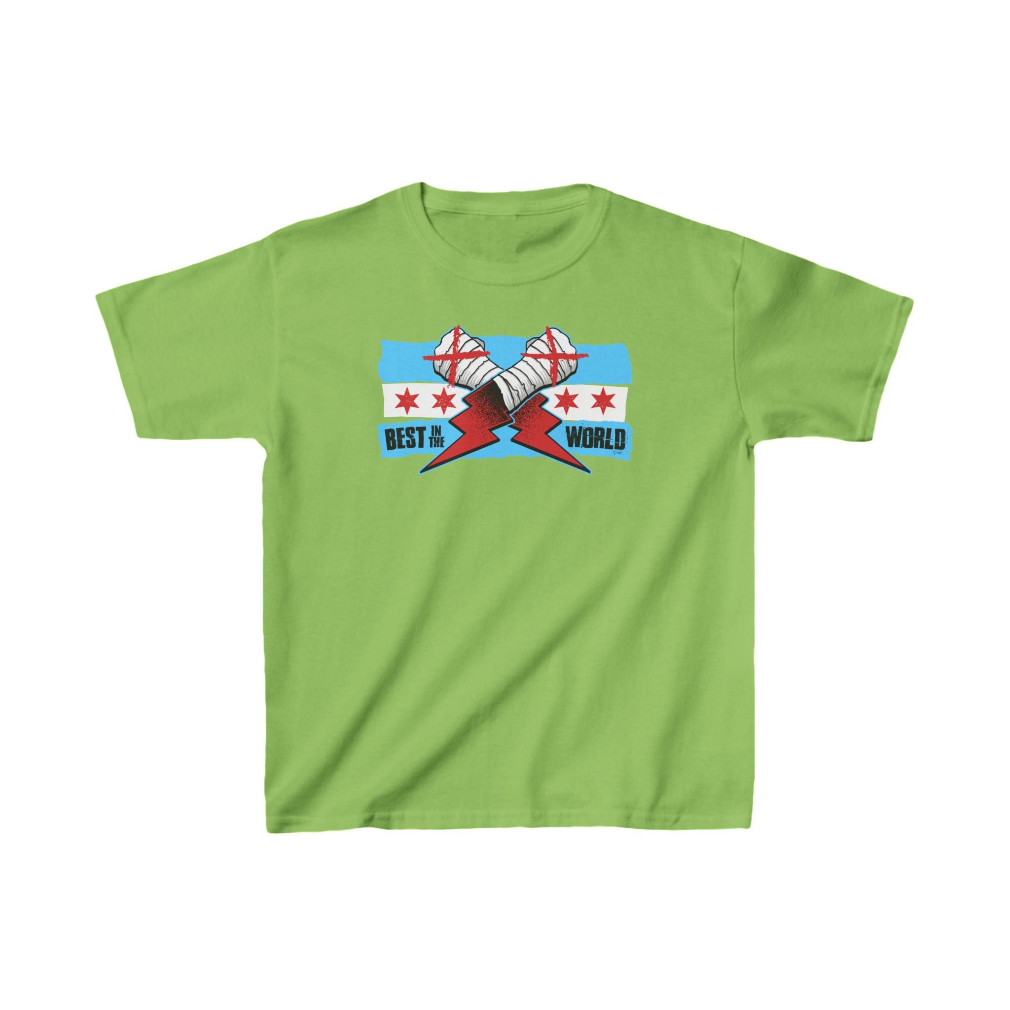 CM Punk "Best in The Word" Shirt, Unisex Kids Shirt, Sports Fan T-Shirt, Best Gift for Kids, Cotton Shirt for Kids