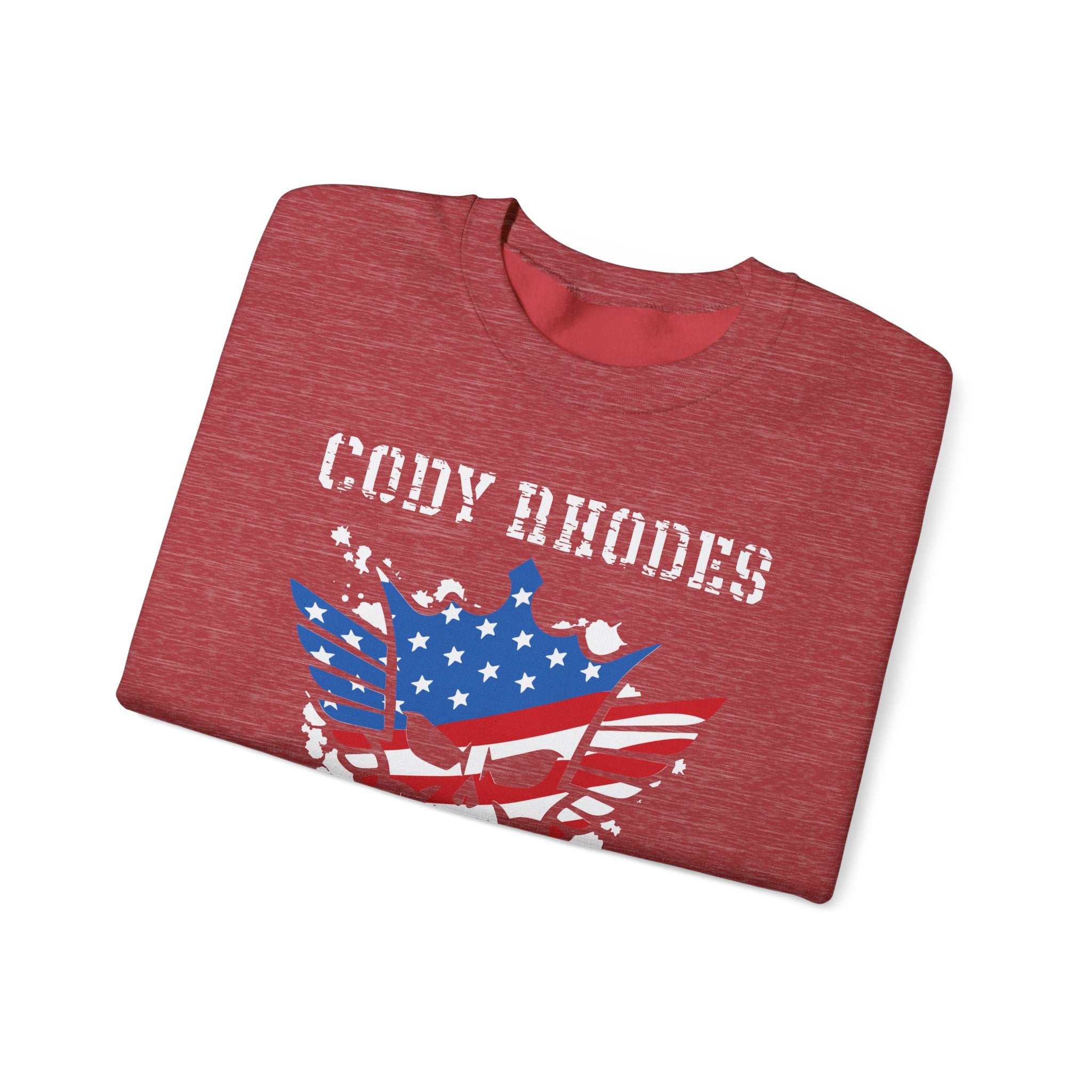 Cody Rhodes American Nightmare, Wrestling Fan Unisex Sweatshirt - Gift for Him or Her, Casual Outwear, Graphic Design, Heavy Blend Sweatshirt