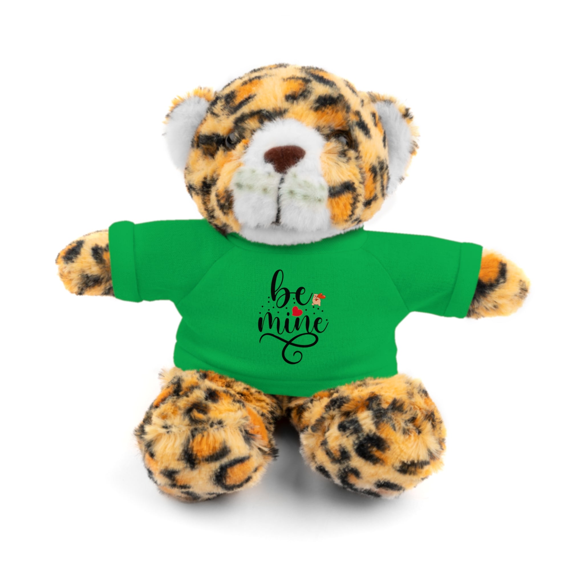 Lovely Panda Plushy, Be Mine, Stuffed Animals Shirt Printed, Suitable for Soft Valentine's Day Gift for Her, Him