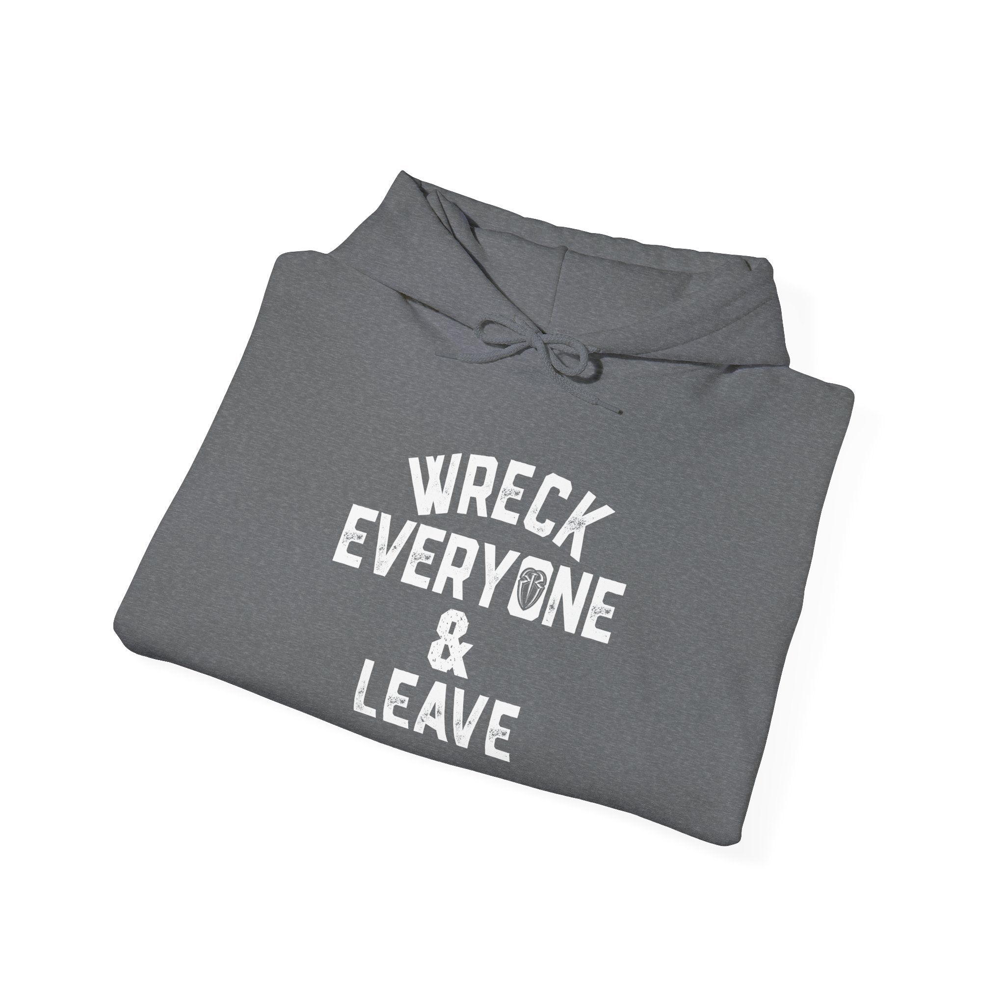 Wreck Everyone and Leave Royal Reigns Hoodies, Pro Wrestling Apparel, Heavy Blend Hoodie, Sports Fan Gift, Graphic Pullover