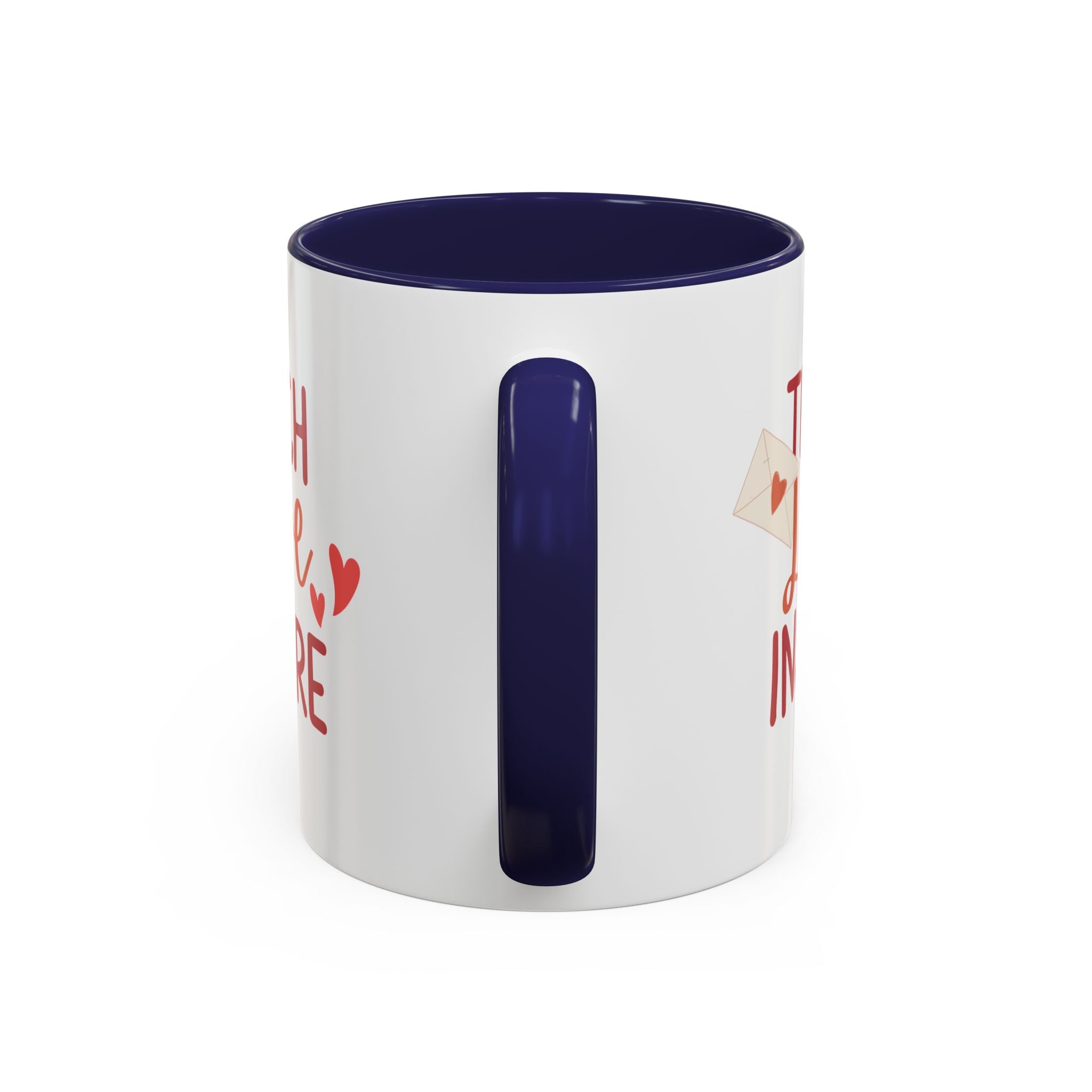 Teach, Love, Inspire Valentine's Design, Holiday Drinkware, Valentines, Christmas Birthday Gifts for Teachers, Coffee Mug for Teacher Valentines Day,