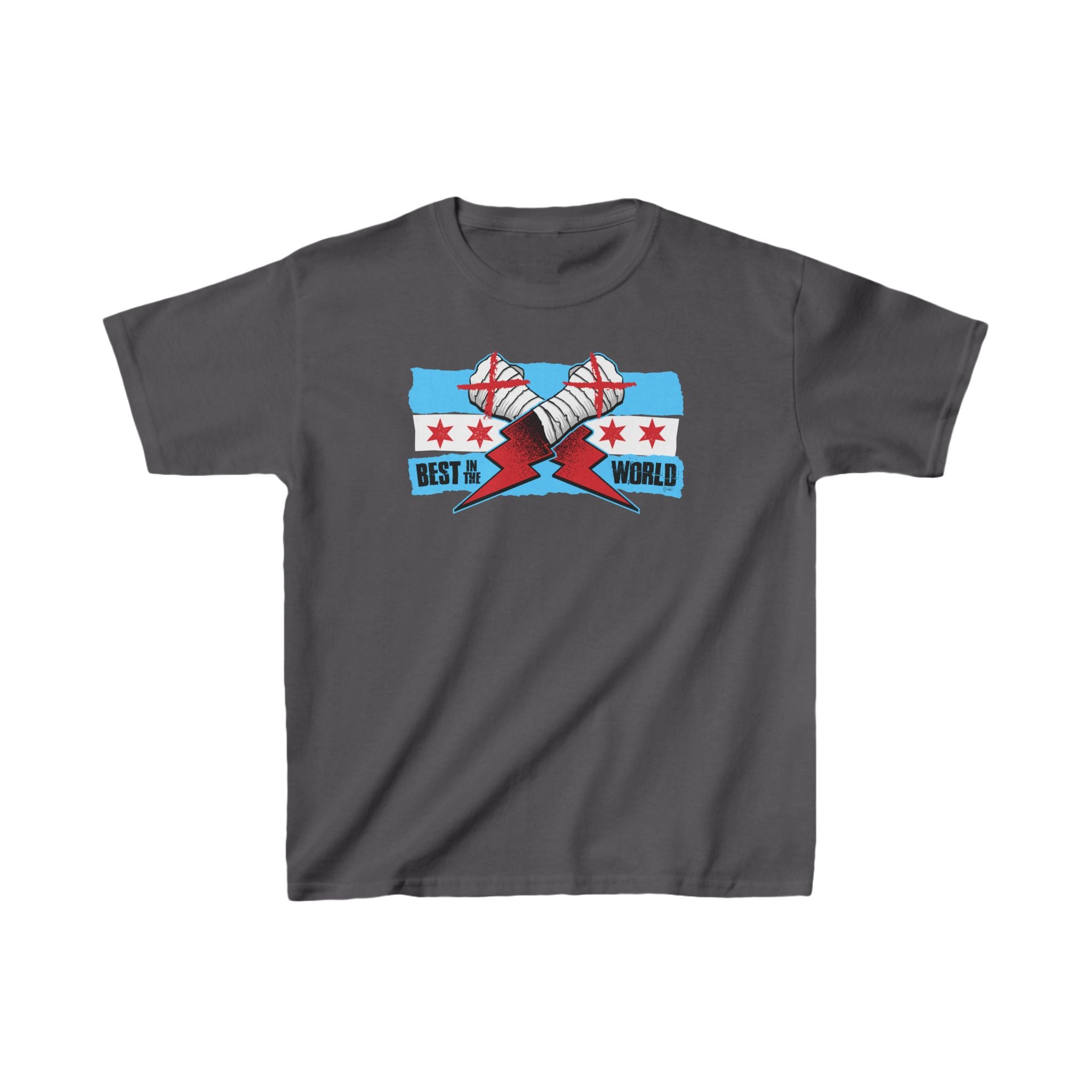 CM Punk "Best in The Word" Shirt, Unisex Kids Shirt, Sports Fan T-Shirt, Best Gift for Kids, Cotton Shirt for Kids
