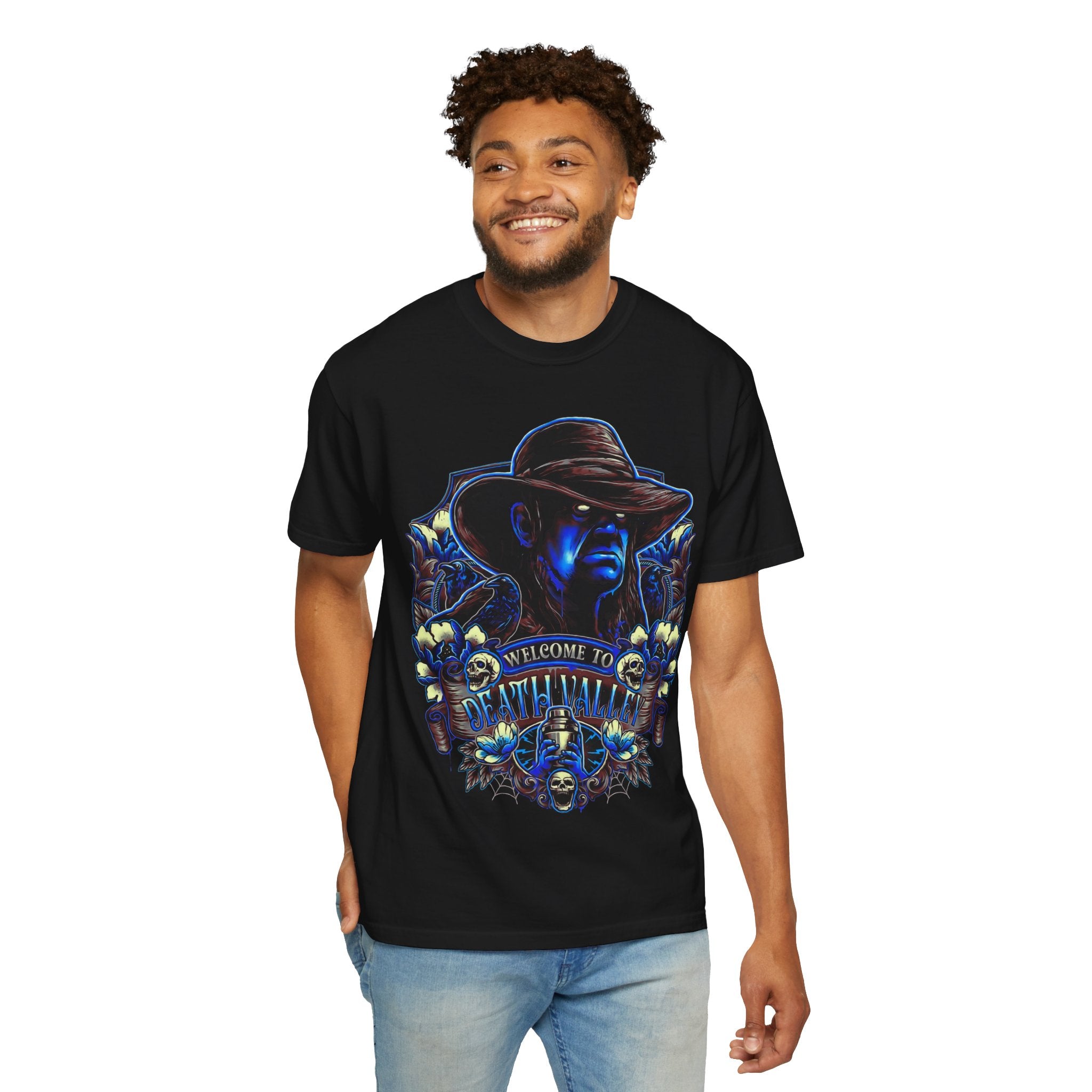 Welcome to Death Valley, Undertaker, Sports Fan T-shirt, Unisex Shirt, Gift for Her-Him, Casual Outwear Shirt, Graphic Shirt