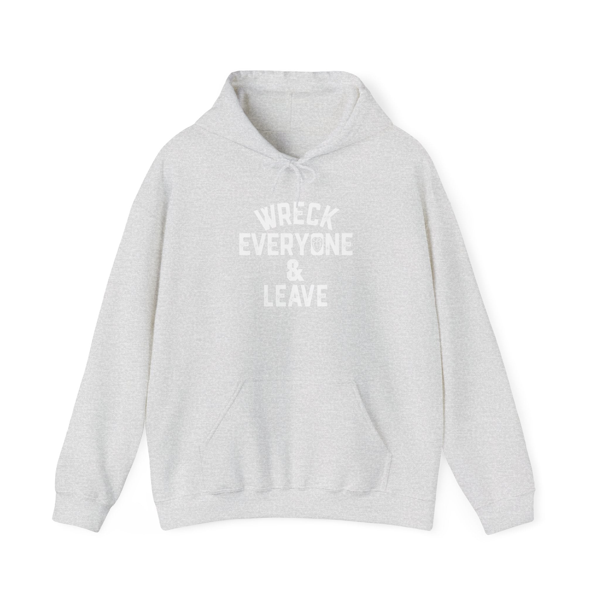 Wreck Everyone and Leave Royal Reigns Hoodies, Pro Wrestling Apparel, Heavy Blend Hoodie, Sports Fan Gift, Graphic Pullover