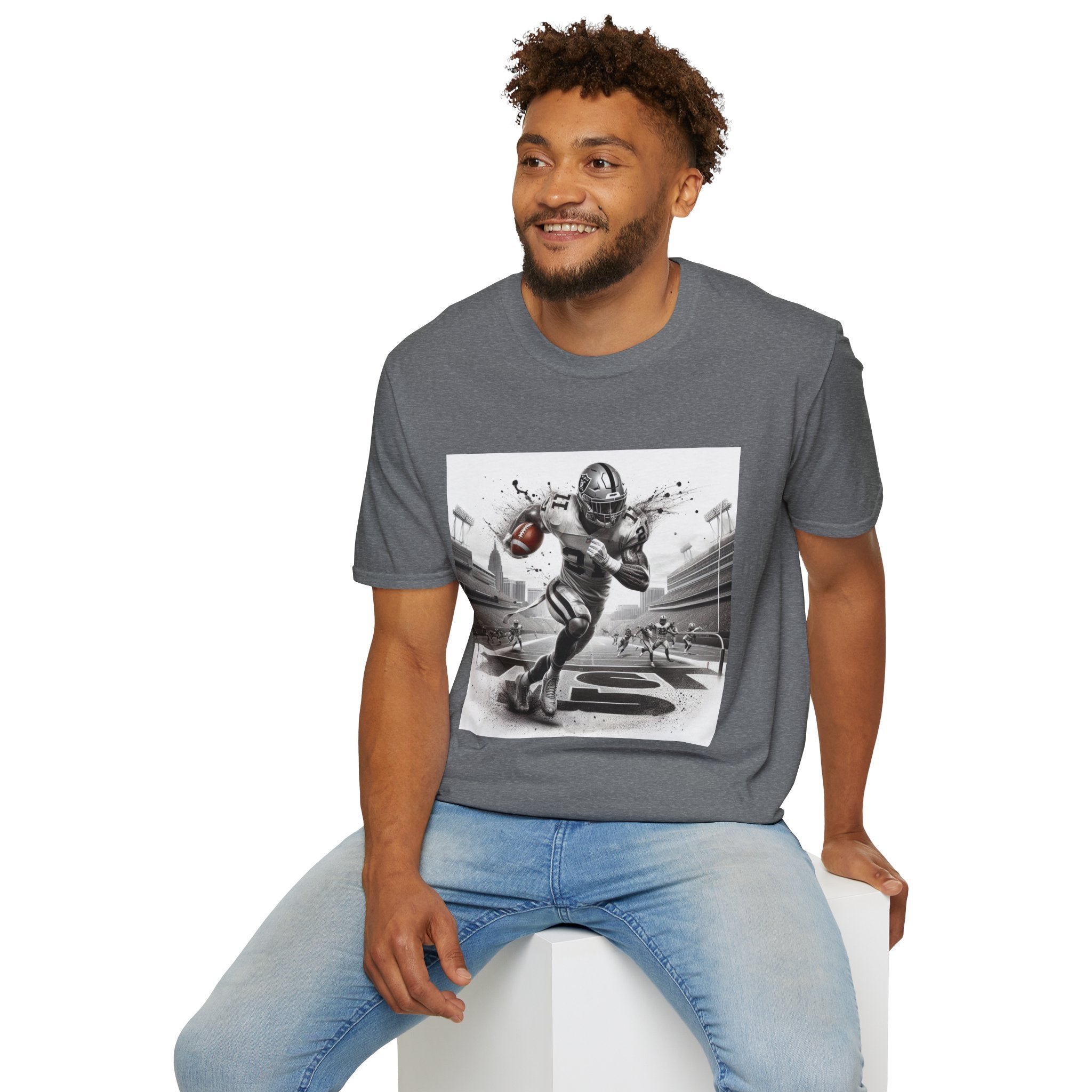Silver Storm Raiders Shirt , Raiders Fan Football Shirt, Unisex Shirt, Football Fan Tee, Trendy Shirt, Casual Summer Shirt