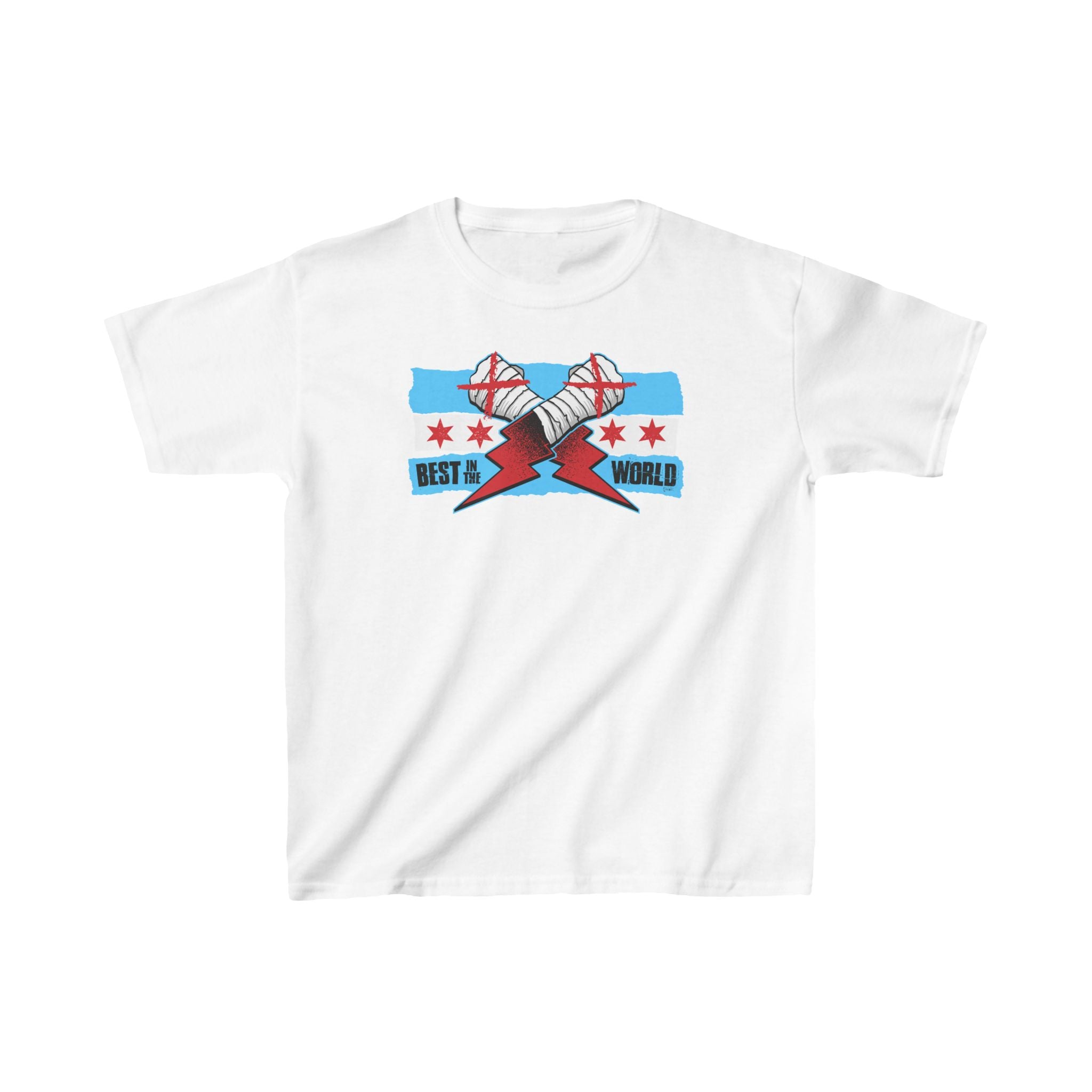 CM Punk "Best in The Word" Shirt, Unisex Kids Shirt, Sports Fan T-Shirt, Best Gift for Kids, Cotton Shirt for Kids