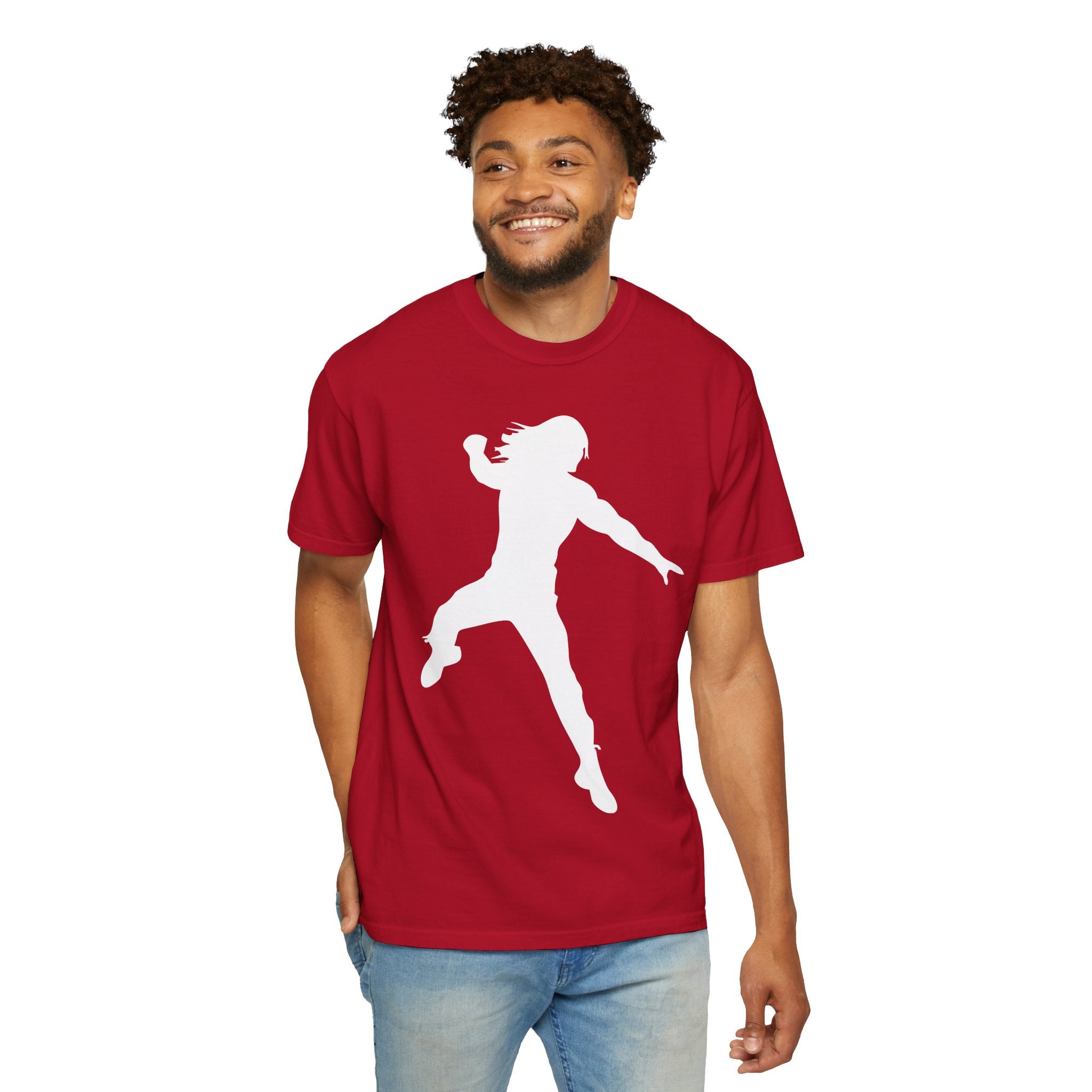 Jump Roman Reigns White Fan Shirt, Sports Fan T-shirt, Unisex Shirt, Gift for Her-Him, Casual Outwear Shirt, Graphic Shirt
