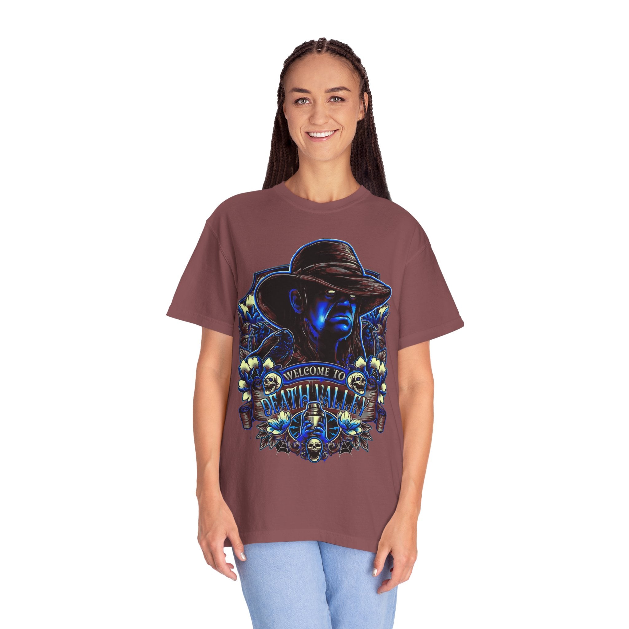 Welcome to Death Valley, Undertaker, Sports Fan T-shirt, Unisex Shirt, Gift for Her-Him, Casual Outwear Shirt, Graphic Shirt