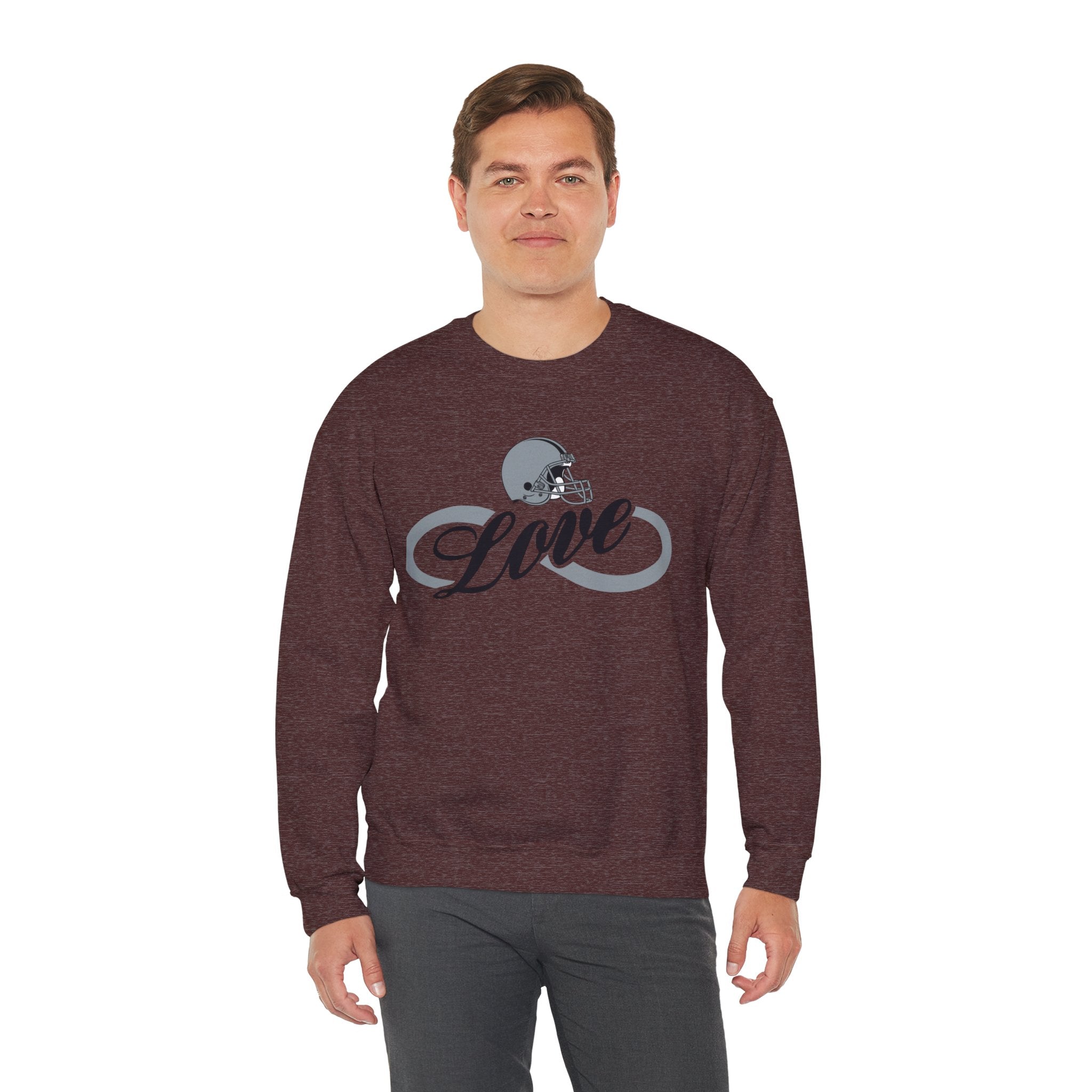 Love for Raiders Football Fan Sweatshirt, Unisex Sweatshirt, Football Fan Sweatshirt, Casual Sweatshirt, Summer Fit Sweatshirt