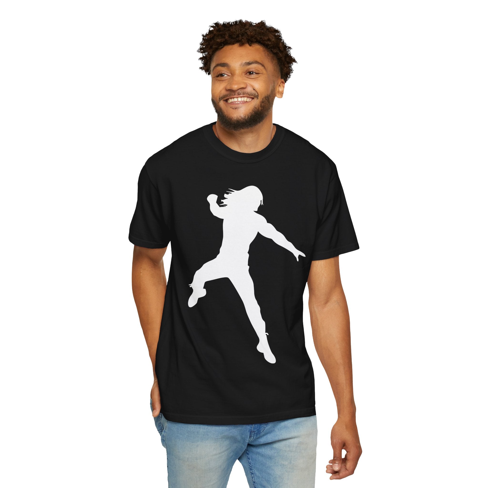 Jump Roman Reigns White Fan Shirt, Sports Fan T-shirt, Unisex Shirt, Gift for Her-Him, Casual Outwear Shirt, Graphic Shirt