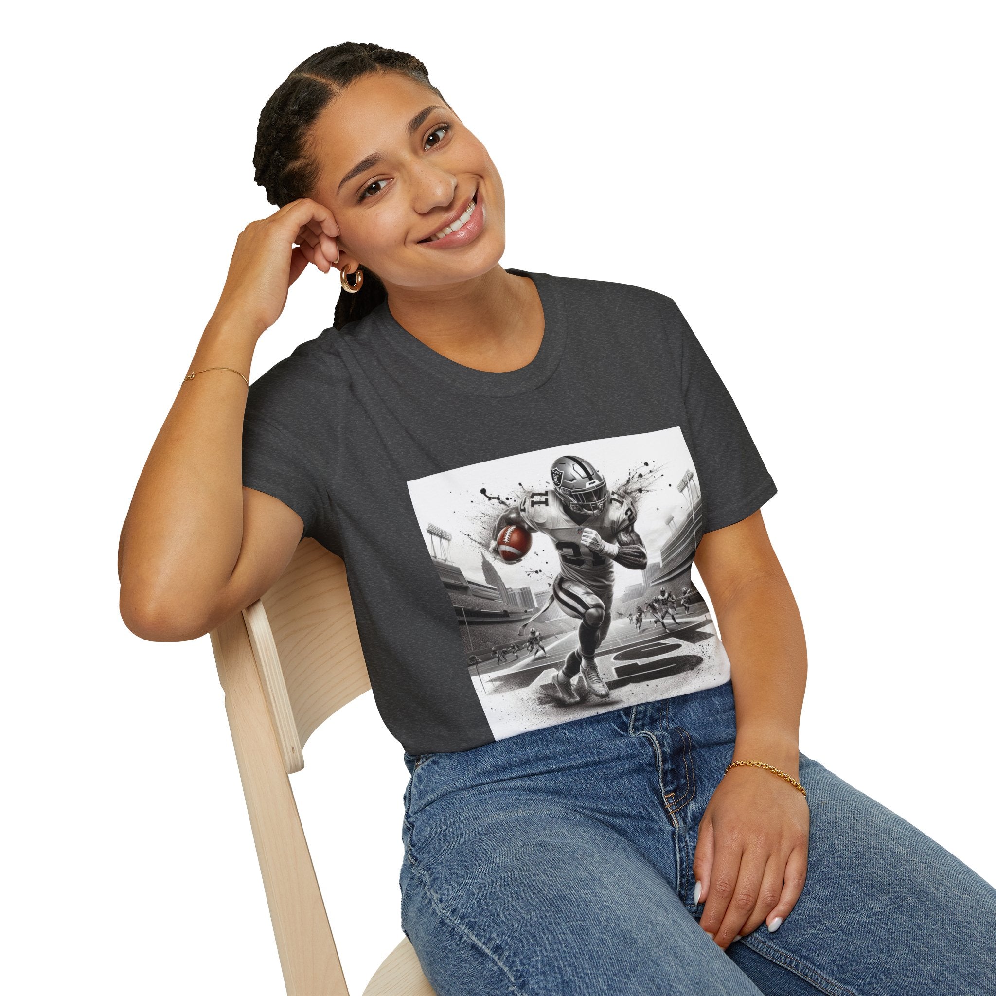 Silver Storm Raiders Shirt , Raiders Fan Football Shirt, Unisex Shirt, Football Fan Tee, Trendy Shirt, Casual Summer Shirt
