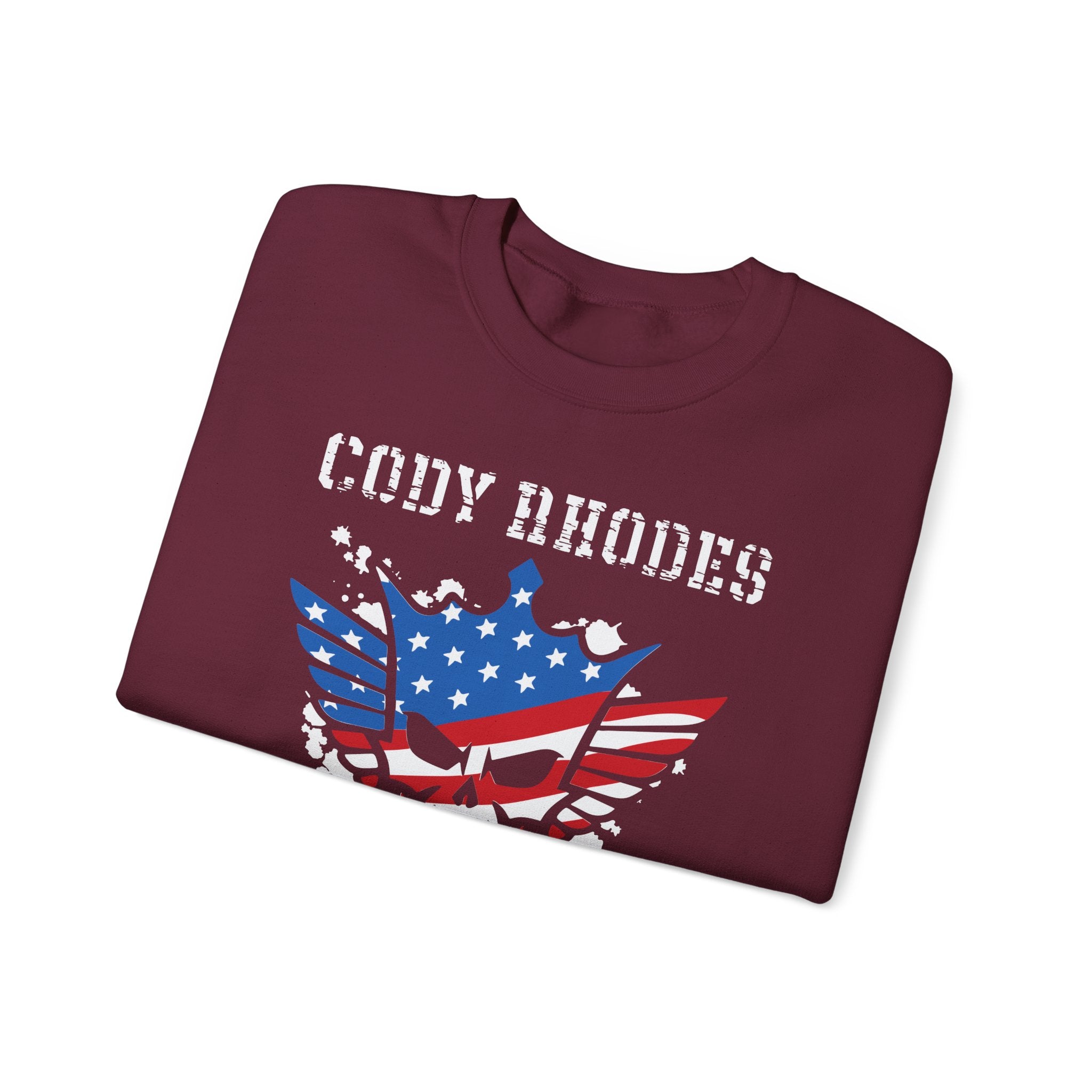 Cody Rhodes American Nightmare, Wrestling Fan Unisex Sweatshirt - Gift for Him or Her, Casual Outwear, Graphic Design, Heavy Blend Sweatshirt