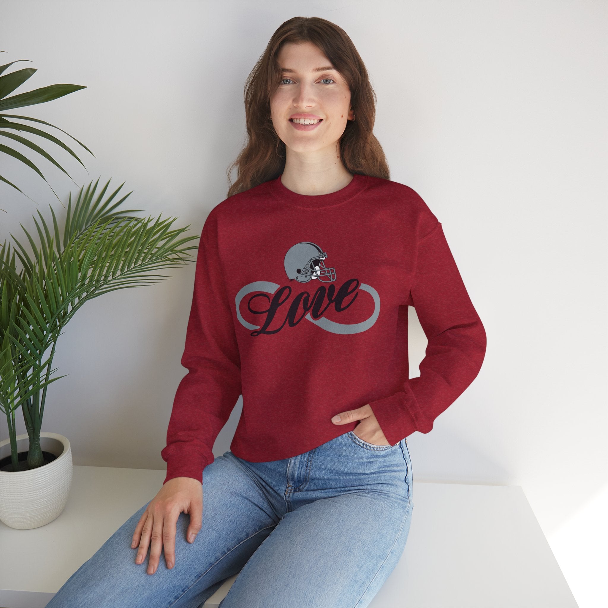 Love for Raiders Football Fan Sweatshirt, Unisex Sweatshirt, Football Fan Sweatshirt, Casual Sweatshirt, Summer Fit Sweatshirt