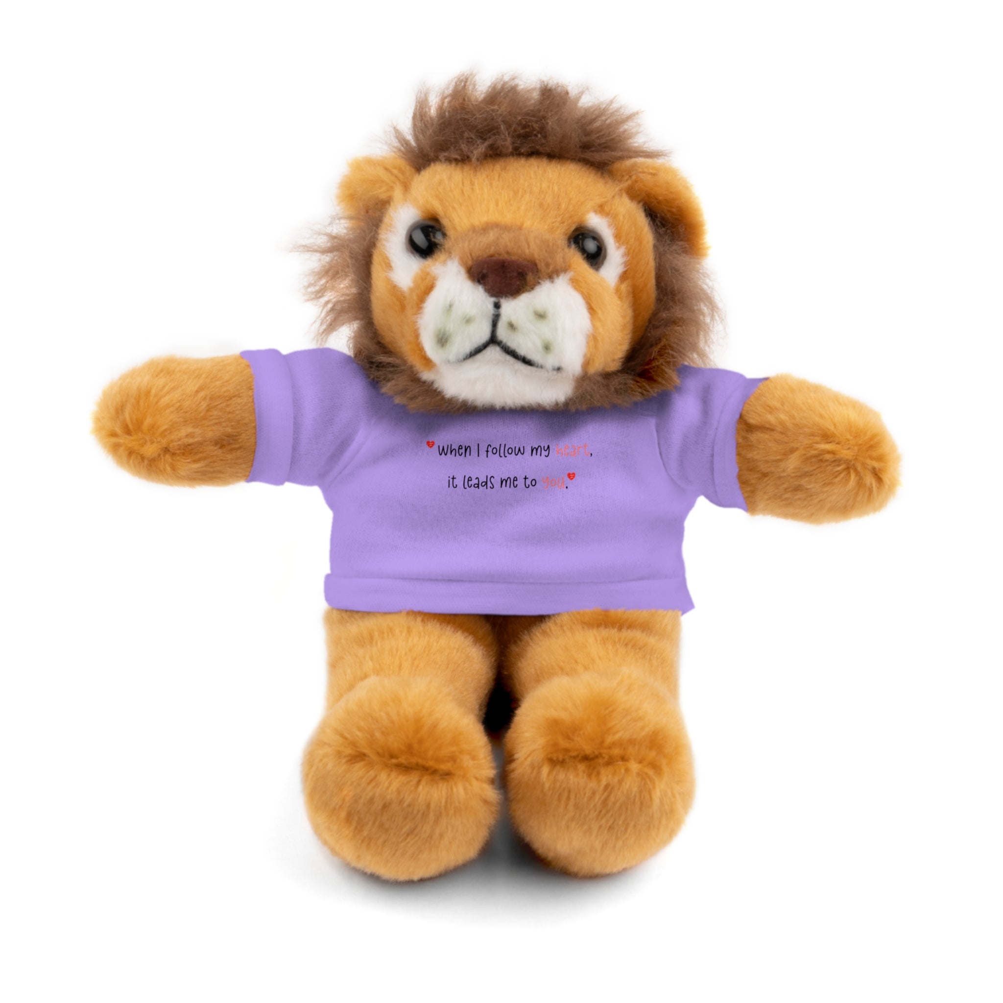 Panda Plushies, I Love You, Stuffed Animals Shirt Printed, Suitable for Soft Valentine's Day Gift Plush Bear Toy