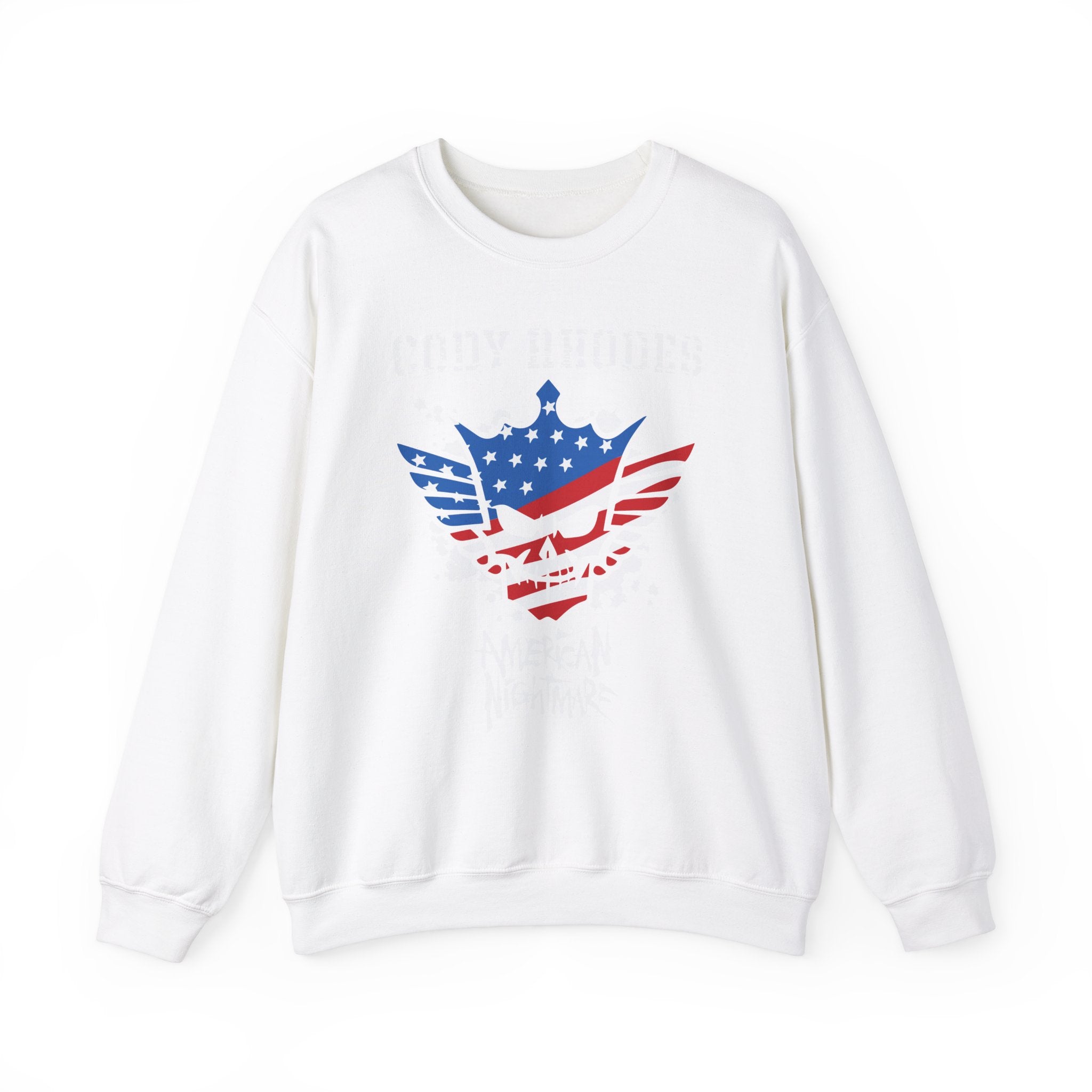 Cody Rhodes American Nightmare, Wrestling Fan Unisex Sweatshirt - Gift for Him or Her, Casual Outwear, Graphic Design, Heavy Blend Sweatshirt