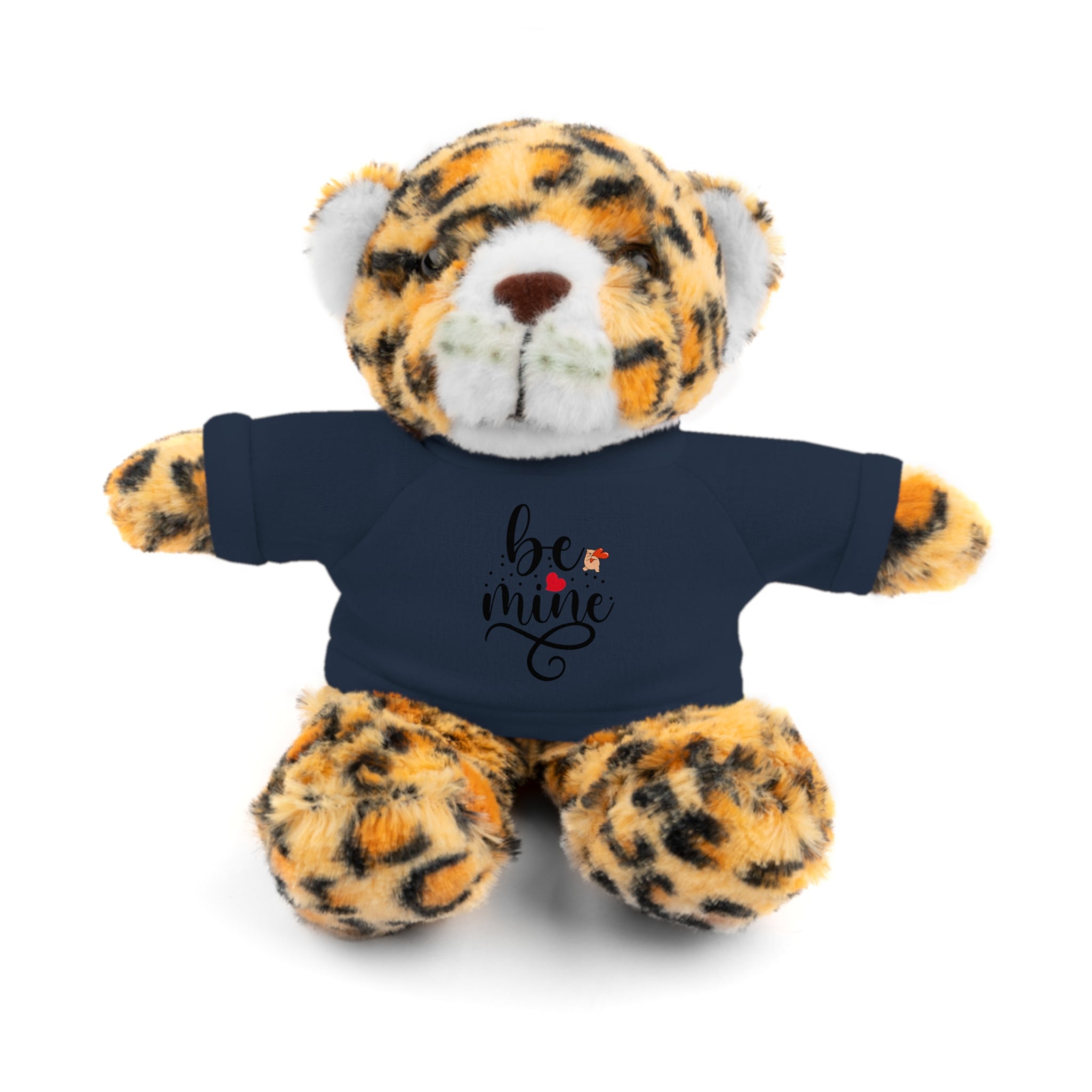 Lovely Panda Plushy, Be Mine, Stuffed Animals Shirt Printed, Suitable for Soft Valentine's Day Gift for Her, Him