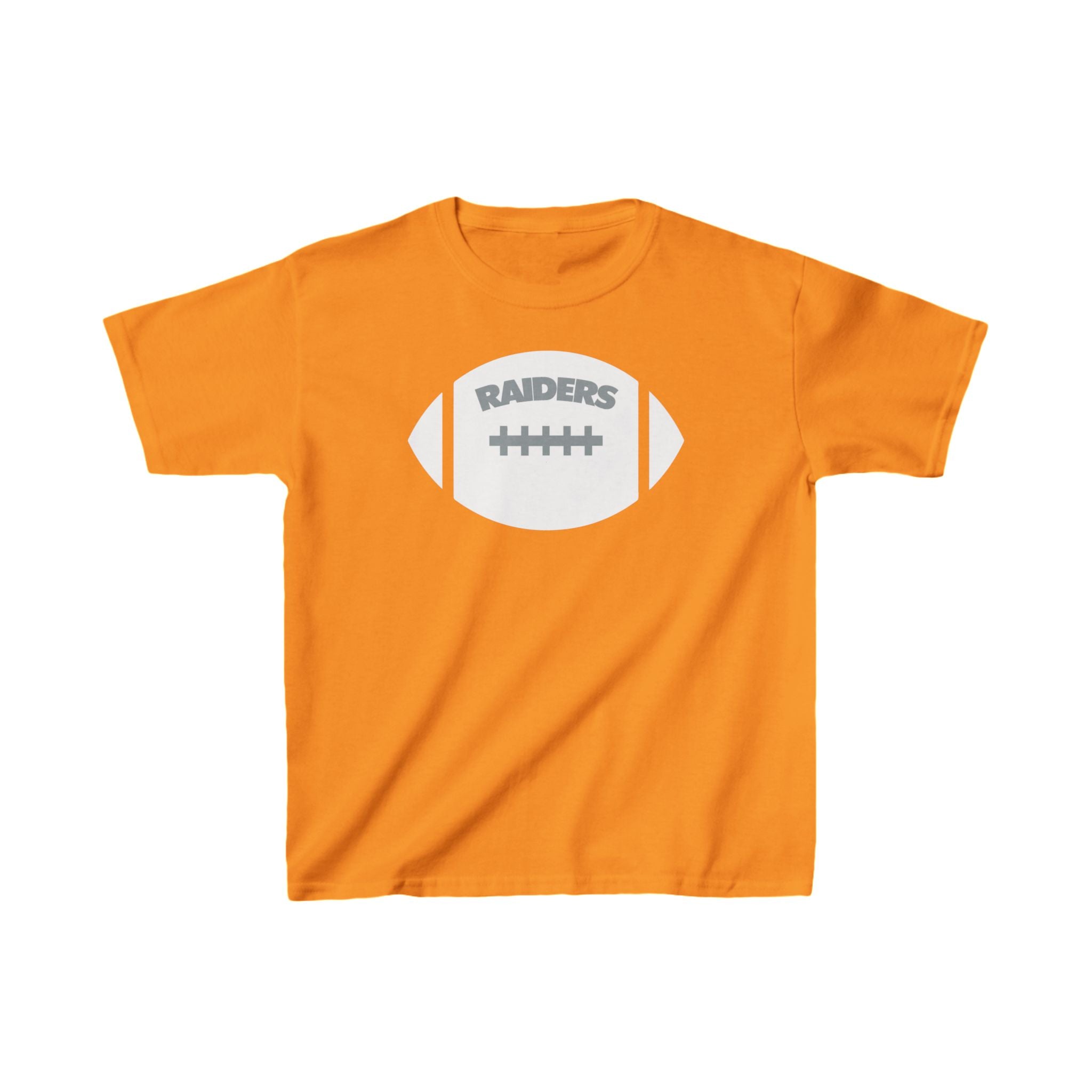 Football Raiders Icon Shirt for Kids, Gift Fan Sports Shirt, Boys Girls Children Shirt Clothing, Youth Team Game Day Shirt