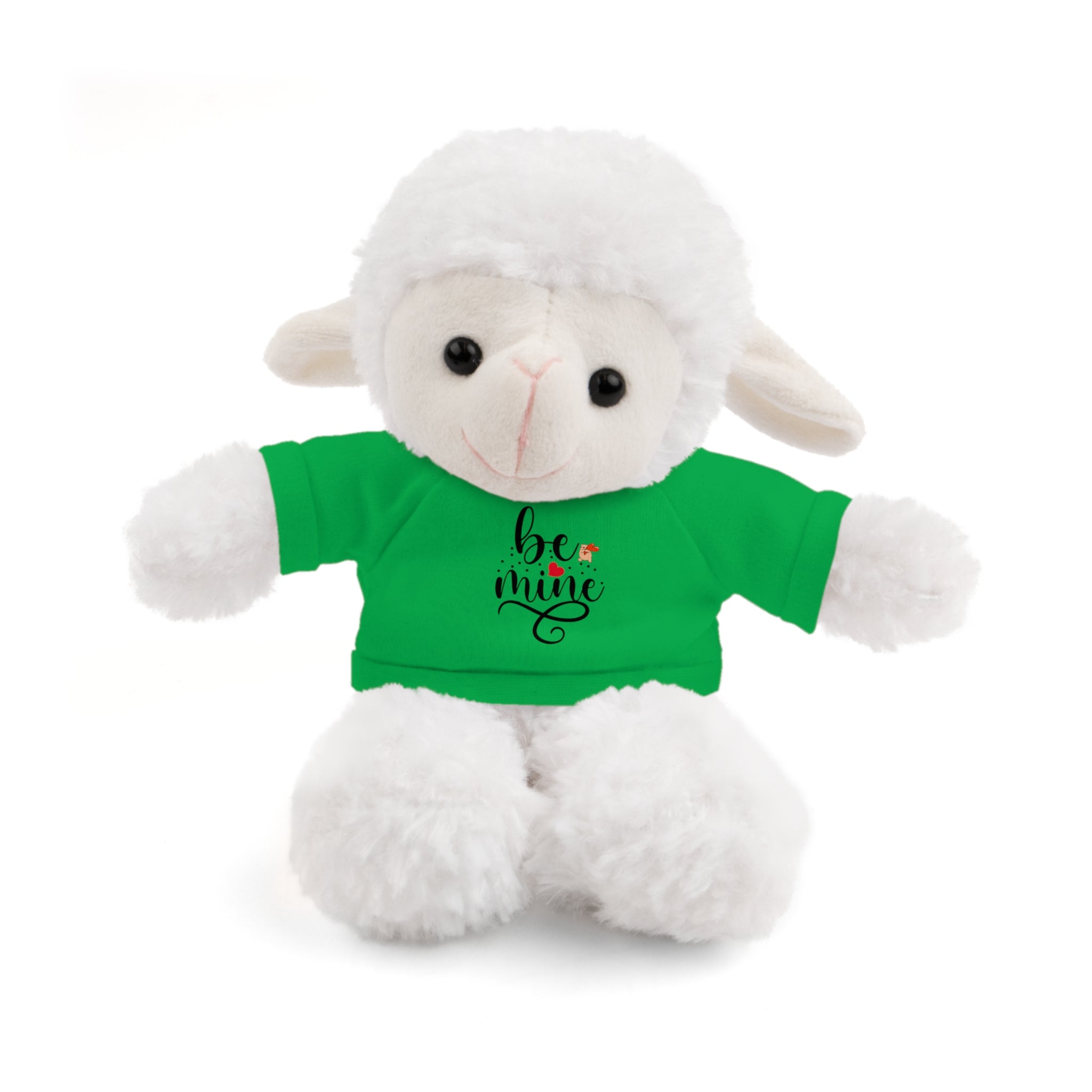 Lovely Panda Plushy, Be Mine, Stuffed Animals Shirt Printed, Suitable for Soft Valentine's Day Gift for Her, Him