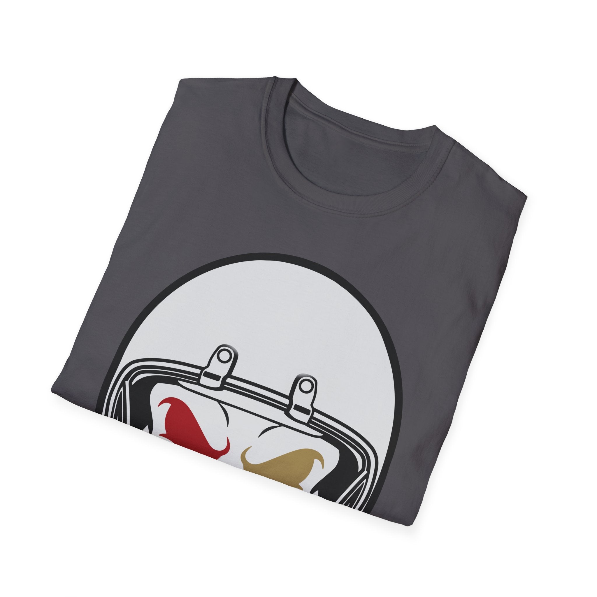 SF Football Skull Helmet T-Shirt - Unique Fan Apparel, Football Team Tee, Game Day Shirt, Sporty Top, Men's Women's Clothing