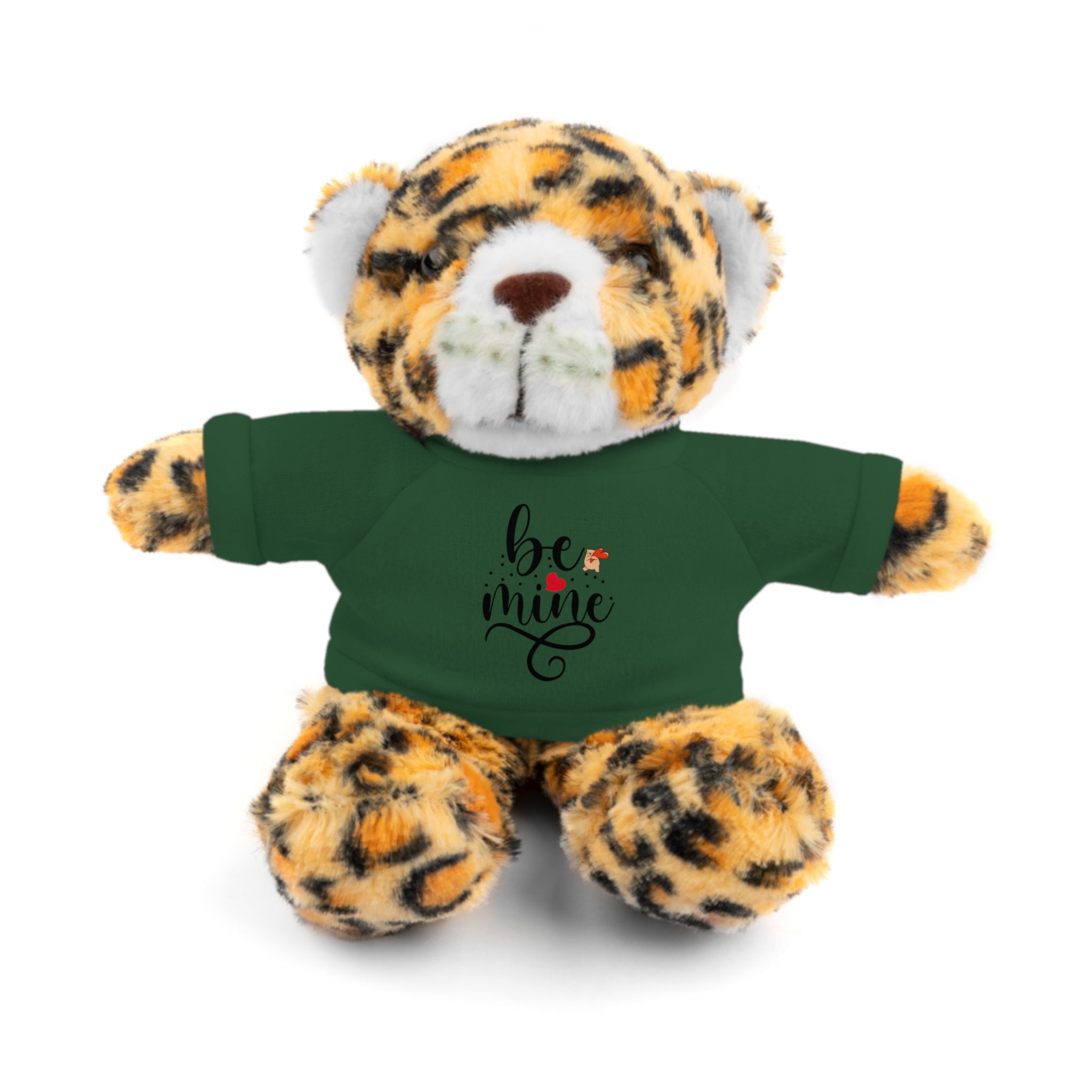 Lovely Panda Plushy, Be Mine, Stuffed Animals Shirt Printed, Suitable for Soft Valentine's Day Gift for Her, Him
