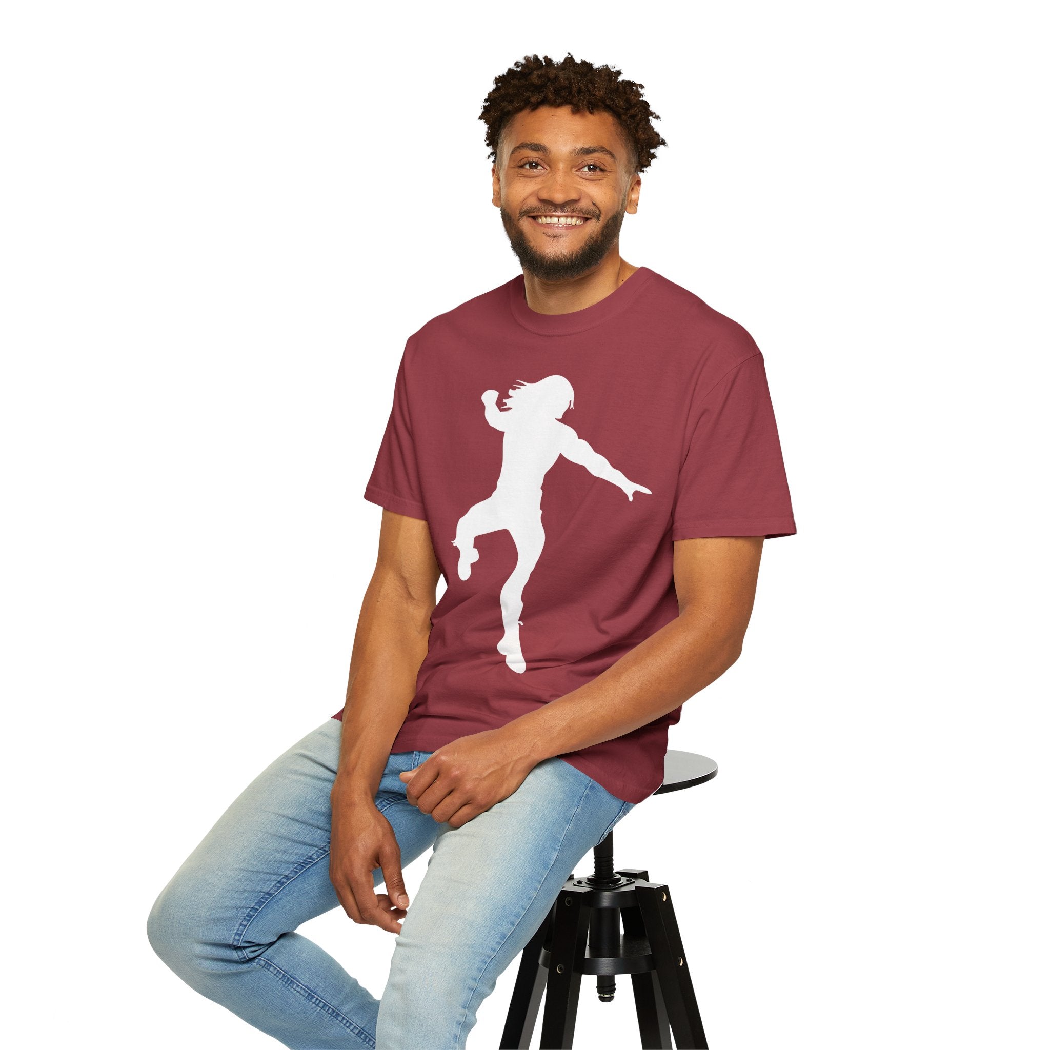 Jump Roman Reigns White Fan Shirt, Sports Fan T-shirt, Unisex Shirt, Gift for Her-Him, Casual Outwear Shirt, Graphic Shirt