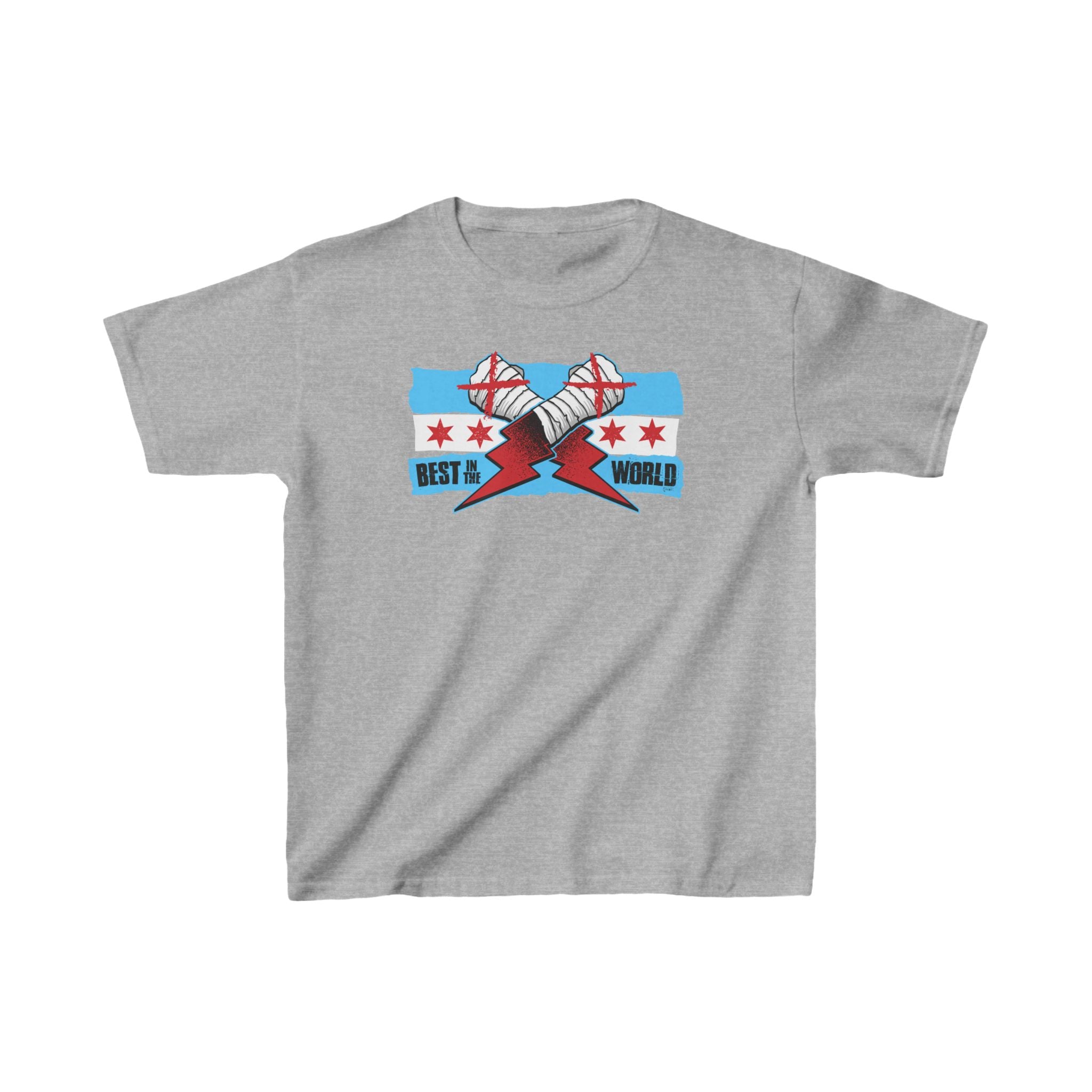 CM Punk "Best in The Word" Shirt, Unisex Kids Shirt, Sports Fan T-Shirt, Best Gift for Kids, Cotton Shirt for Kids