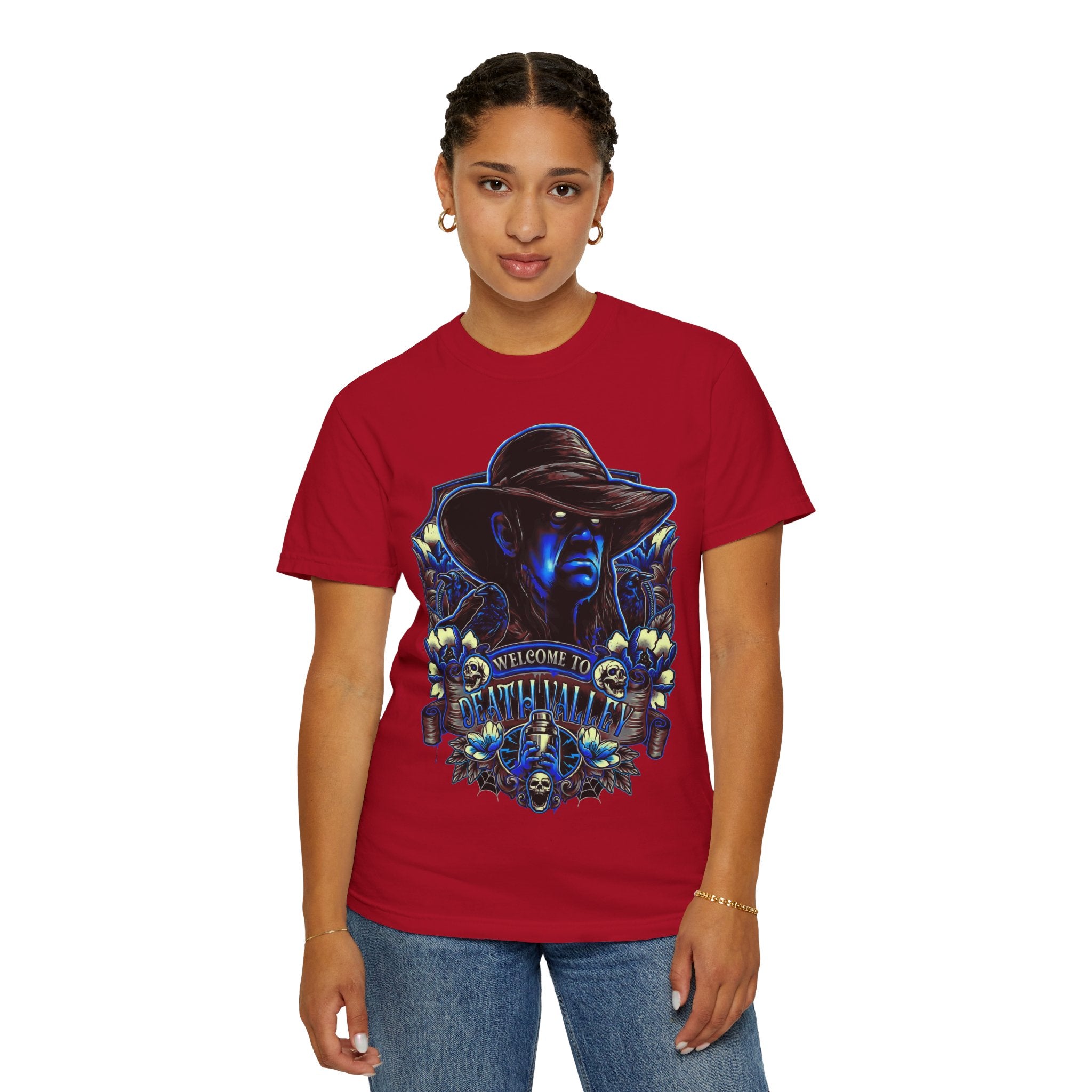 Welcome to Death Valley, Undertaker, Sports Fan T-shirt, Unisex Shirt, Gift for Her-Him, Casual Outwear Shirt, Graphic Shirt