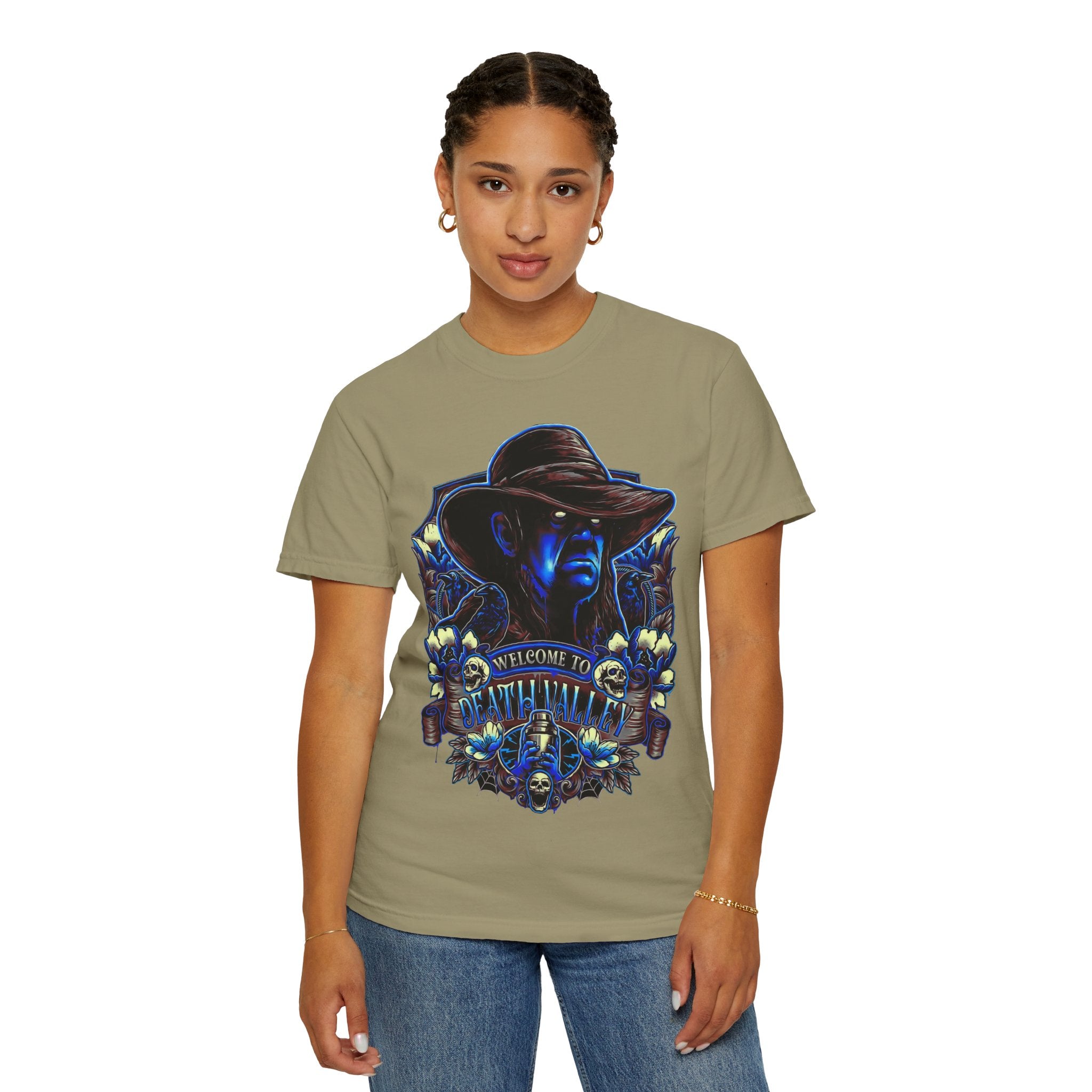 Welcome to Death Valley, Undertaker, Sports Fan T-shirt, Unisex Shirt, Gift for Her-Him, Casual Outwear Shirt, Graphic Shirt