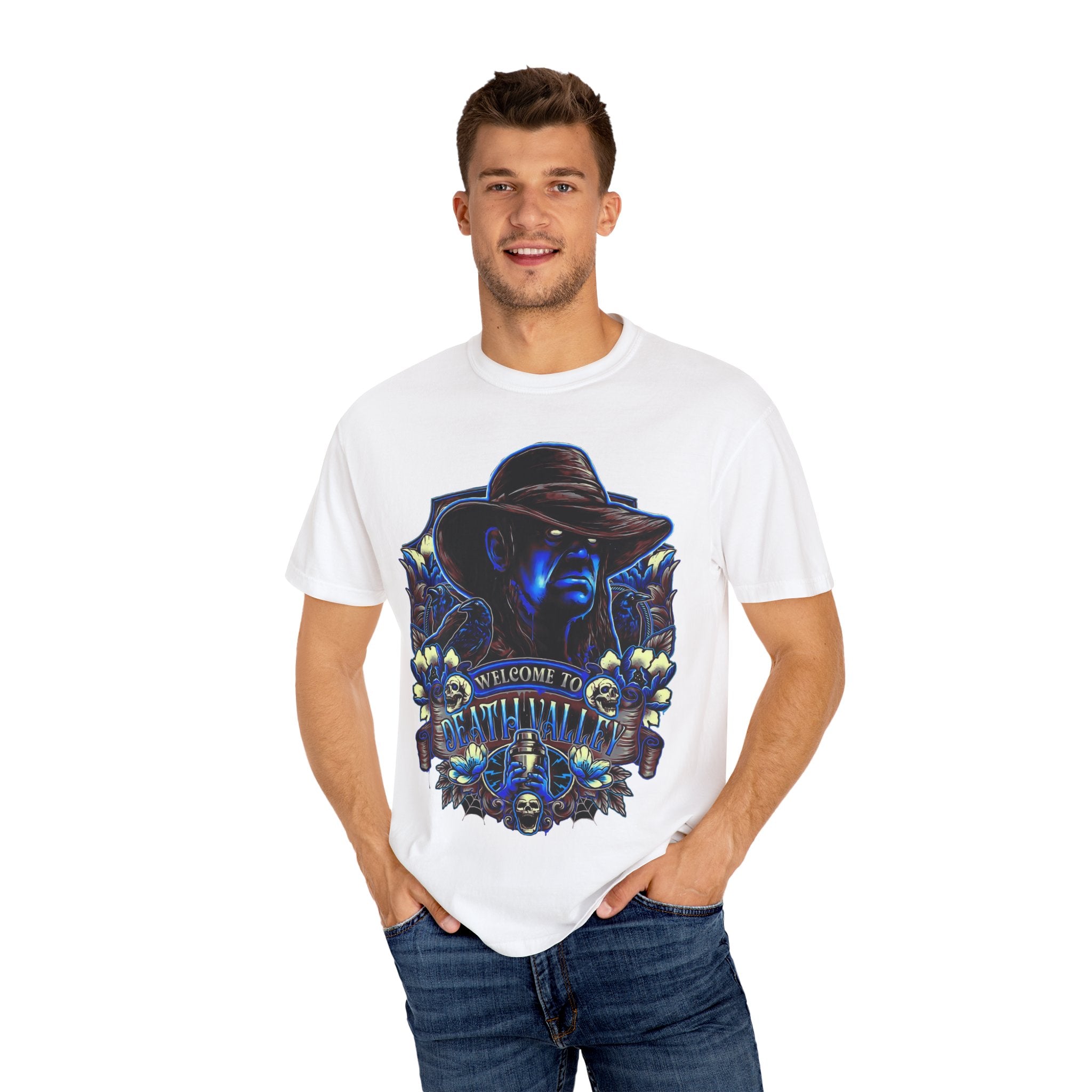 Welcome to Death Valley, Undertaker, Sports Fan T-shirt, Unisex Shirt, Gift for Her-Him, Casual Outwear Shirt, Graphic Shirt