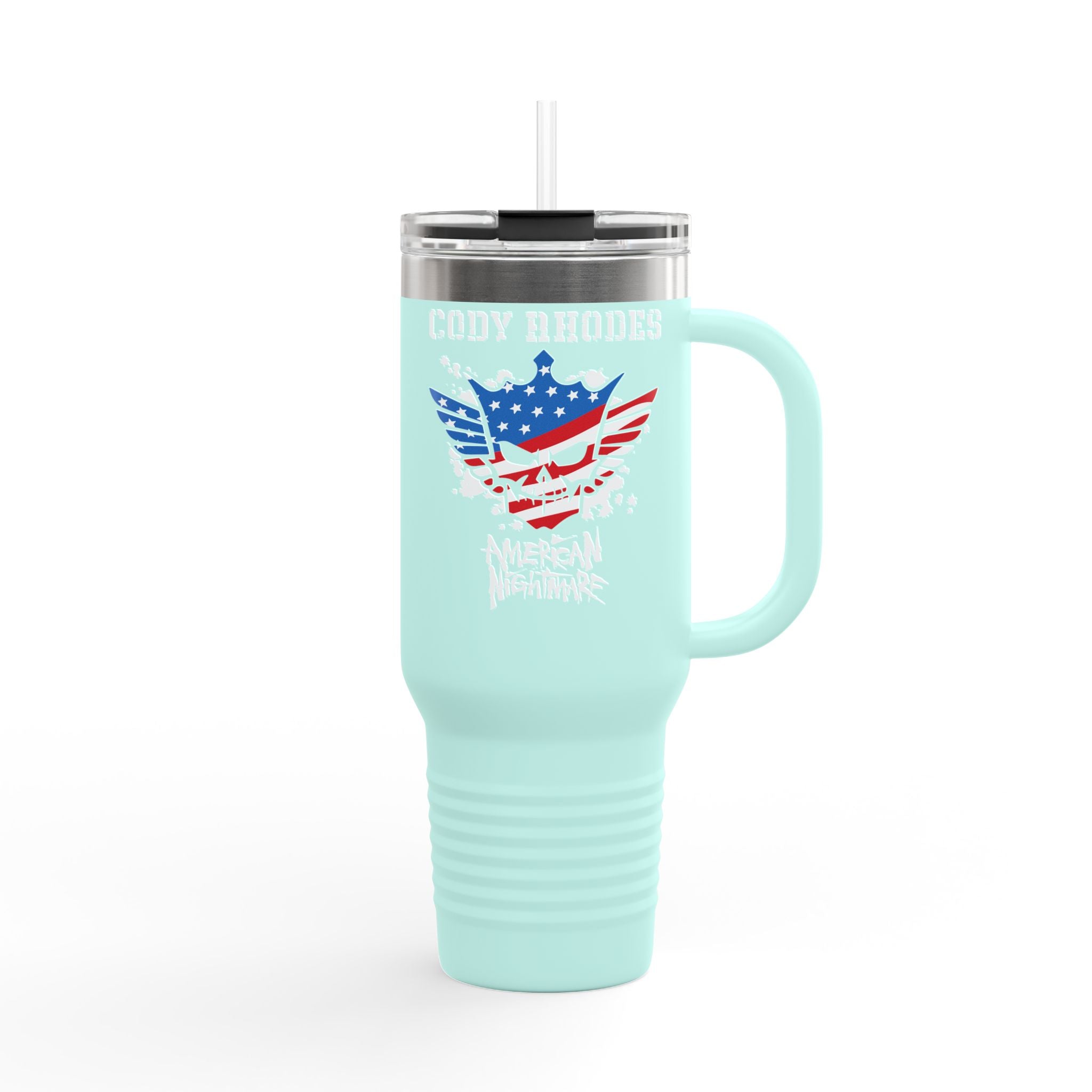 Cody Rhodes American Nightmare Graphic Design, Insulated Travel Mug, Gift for Her Gift for Him - 40oz, Gift for Her, Gift for Him