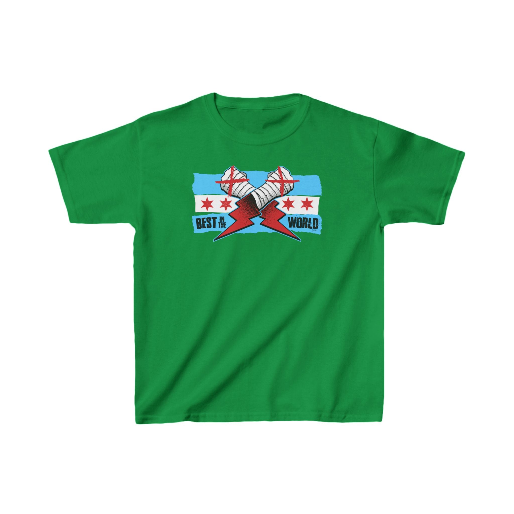 CM Punk "Best in The Word" Shirt, Unisex Kids Shirt, Sports Fan T-Shirt, Best Gift for Kids, Cotton Shirt for Kids
