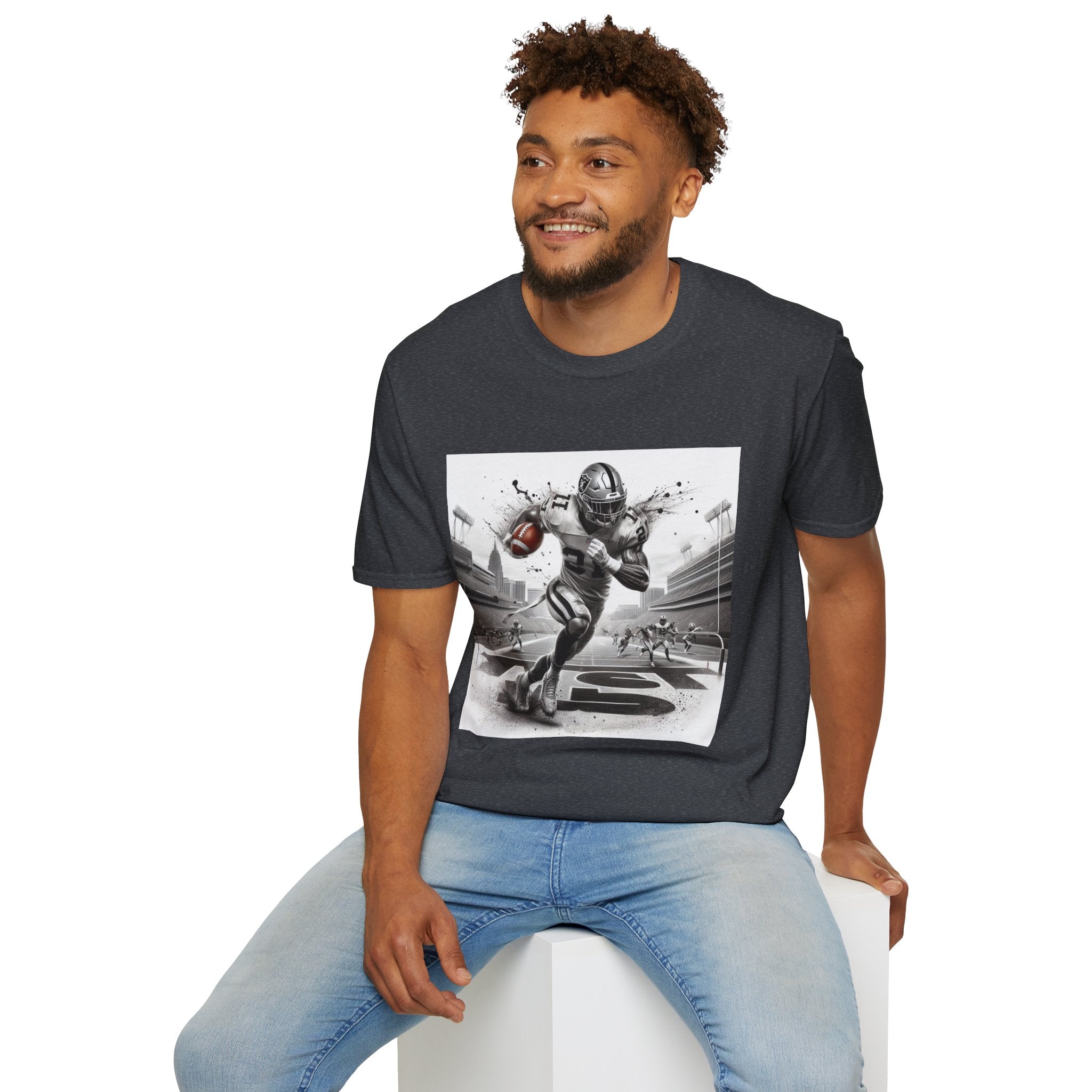 Silver Storm Raiders Shirt , Raiders Fan Football Shirt, Unisex Shirt, Football Fan Tee, Trendy Shirt, Casual Summer Shirt
