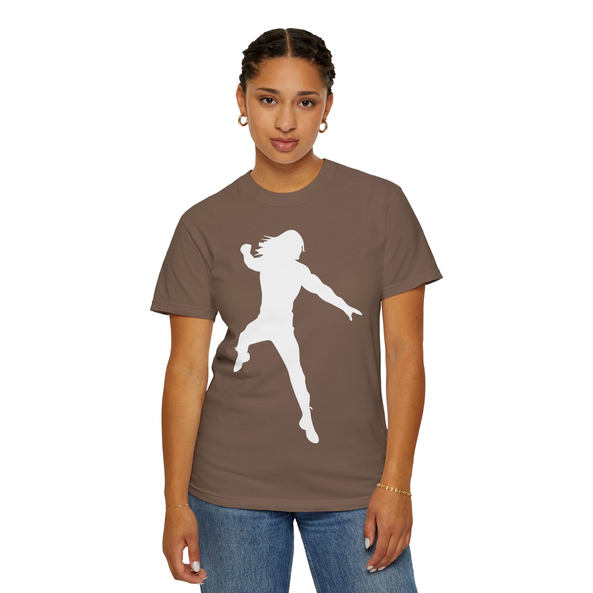 Jump Roman Reigns White Fan Shirt, Sports Fan T-shirt, Unisex Shirt, Gift for Her-Him, Casual Outwear Shirt, Graphic Shirt