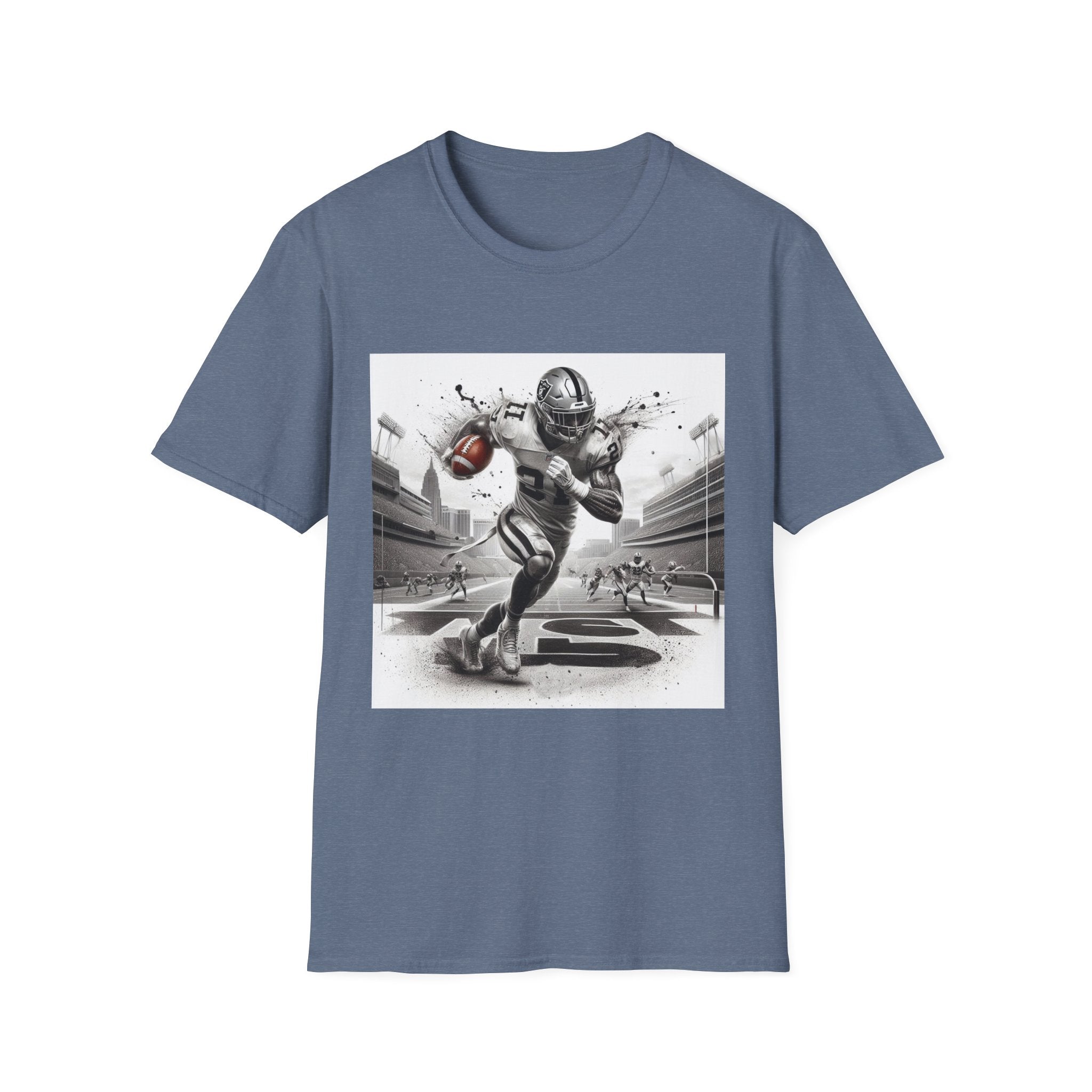 Silver Storm Raiders Shirt , Raiders Fan Football Shirt, Unisex Shirt, Football Fan Tee, Trendy Shirt, Casual Summer Shirt