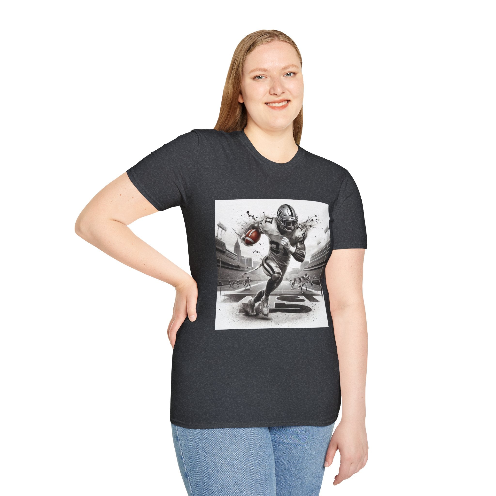 Silver Storm Raiders Shirt , Raiders Fan Football Shirt, Unisex Shirt, Football Fan Tee, Trendy Shirt, Casual Summer Shirt